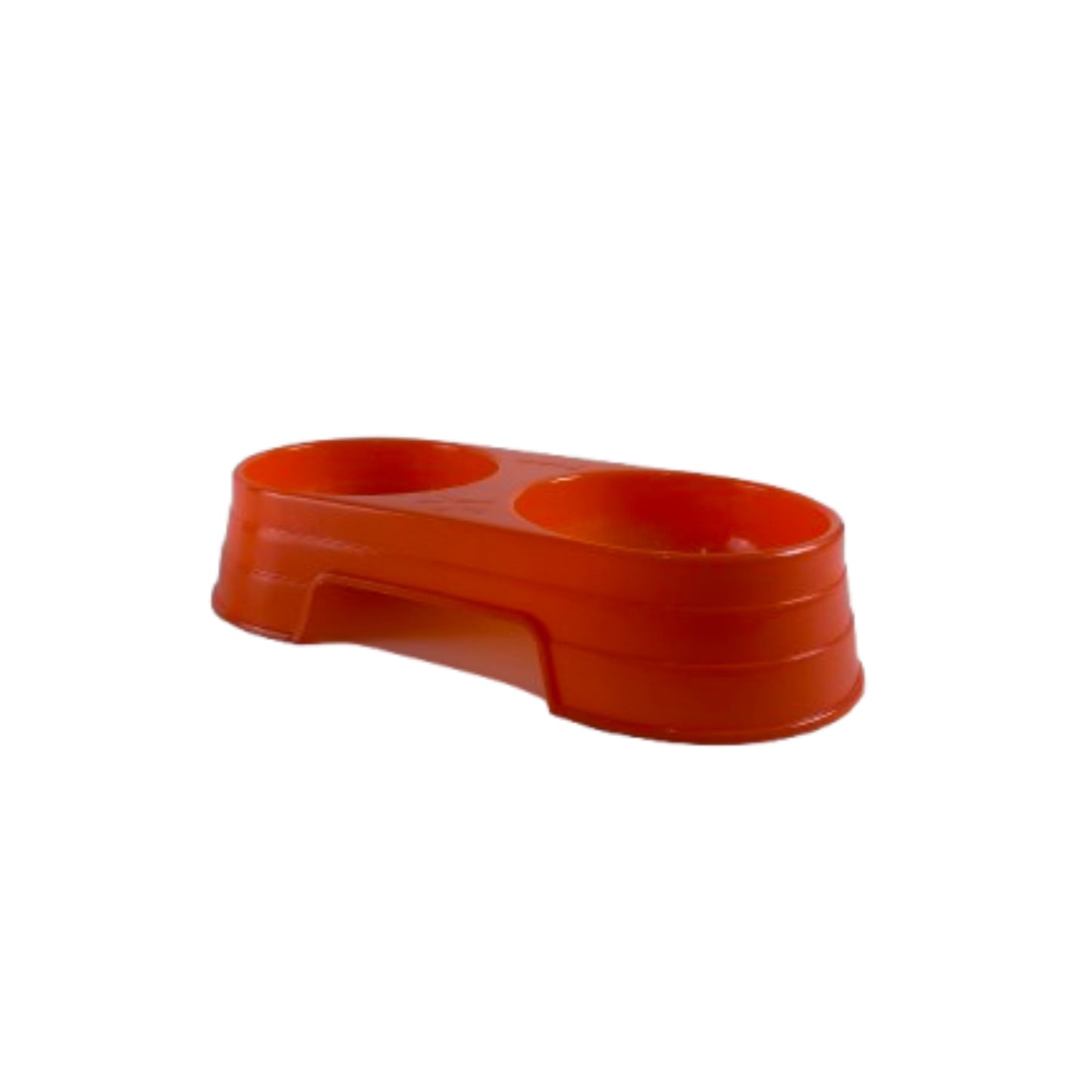 Double Pet food and water container available in 4 colors - 30cm