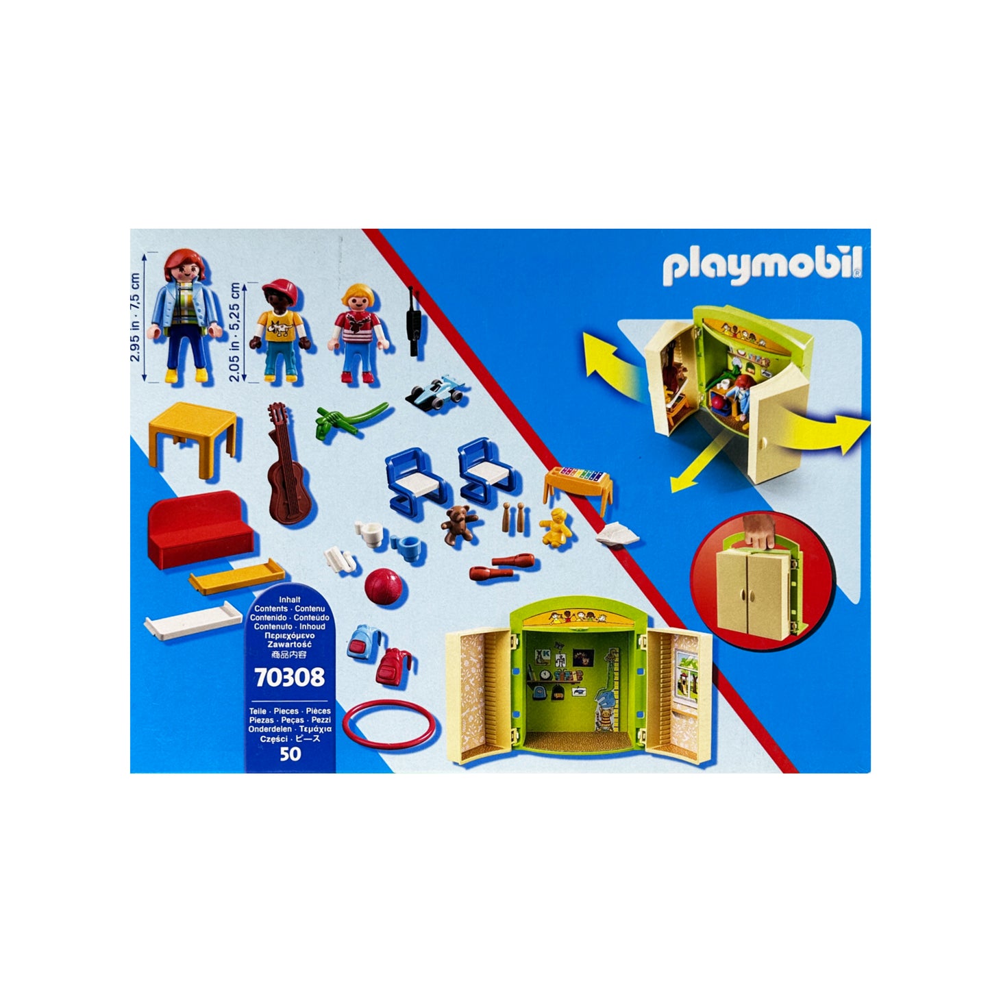 Playmobil Citylife Preschool playbox 50 pieces