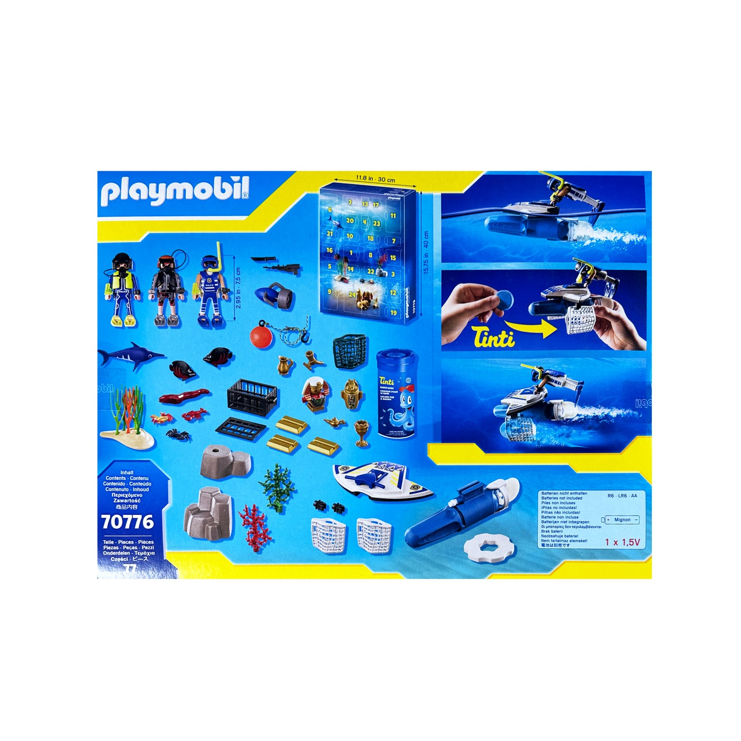Playmobil Citylife Underwater Police Motor 77 pieces