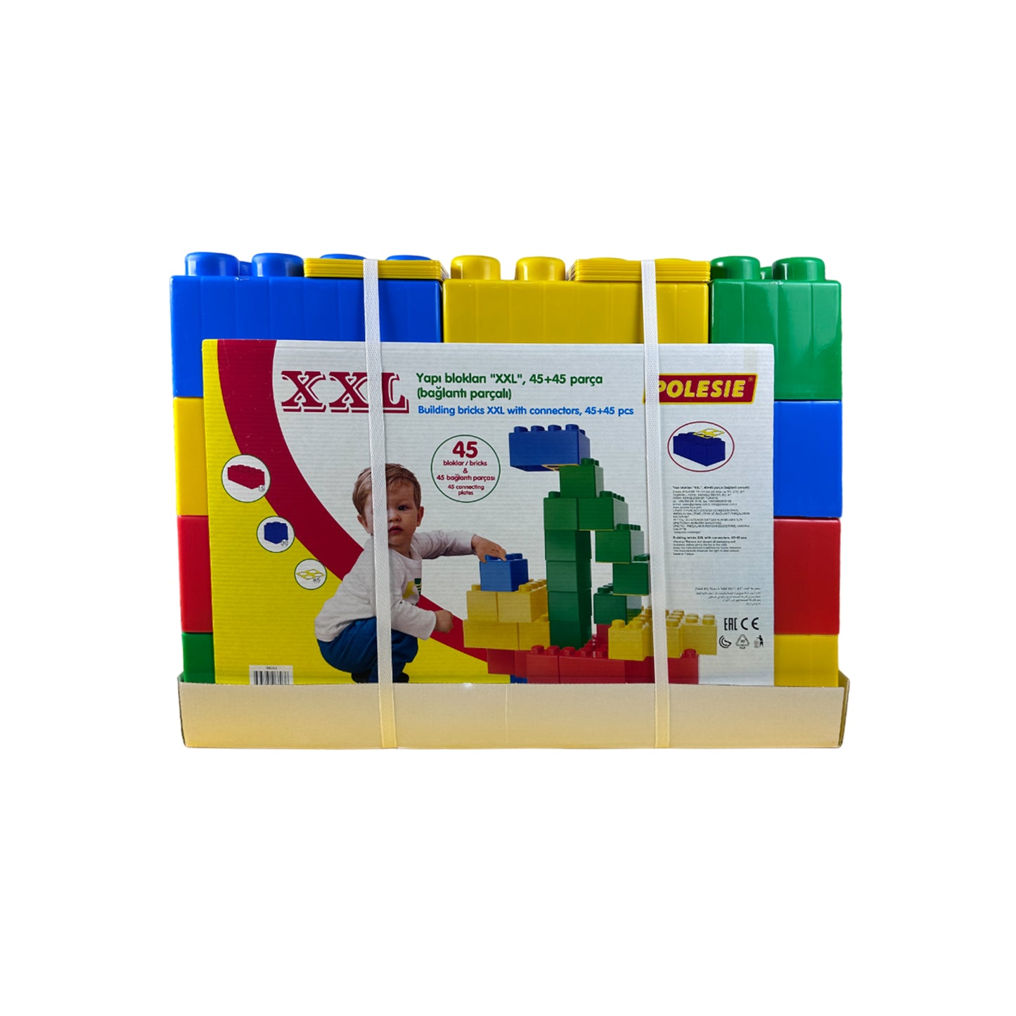 Building Bricks 45 pcs, 45 Connector