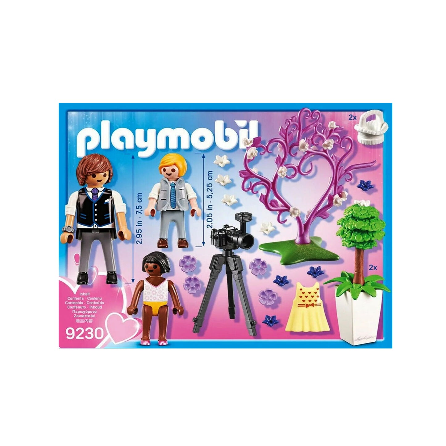 PLAYMOBIL Children with Photographer Building Figure 64 pc