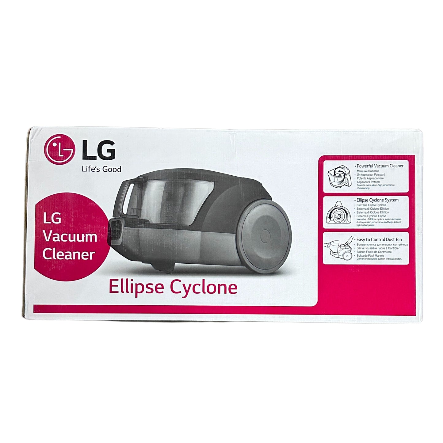 LG Bagless 1.5 L canister Red-2000W Suction Power
