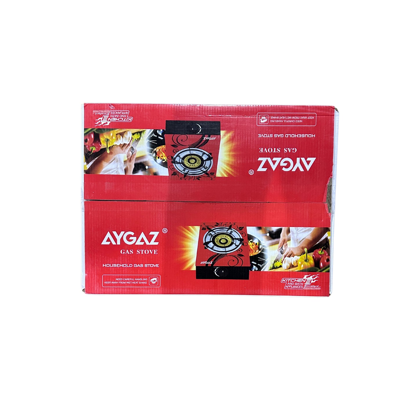 AYGAZ Tempered Glass Table Gas Stove Single Burner