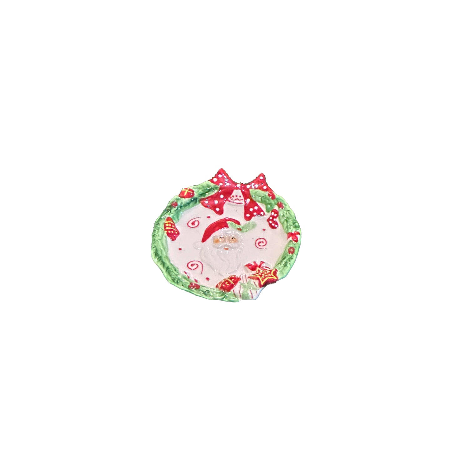Christmas Porcelain Plate 15cm