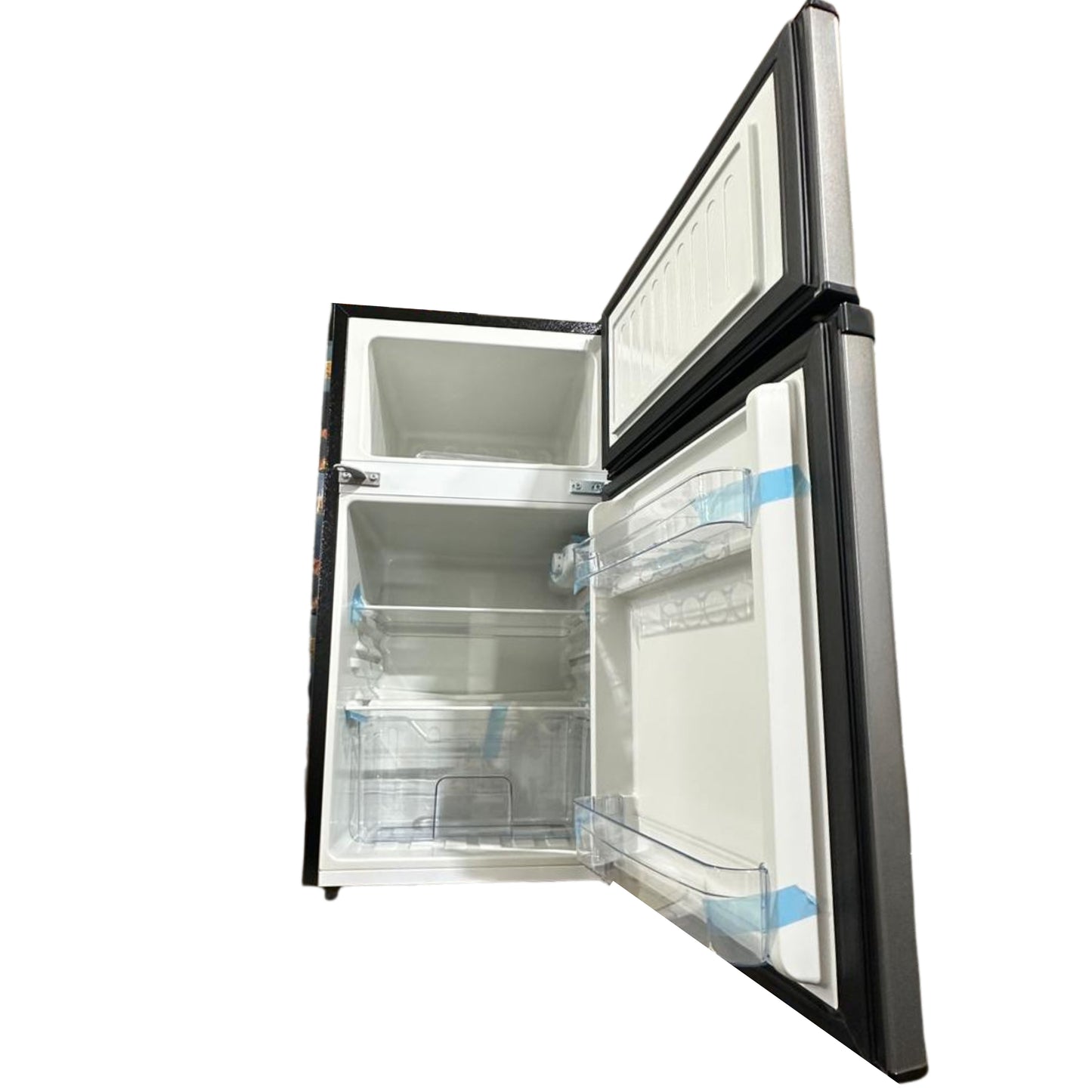 O-General Power 85L Black Office Refrigerator 2D- 85cm - Silver