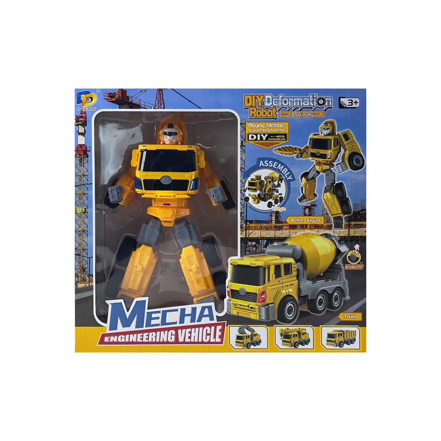 Robot transformer truck Truck sounds lights