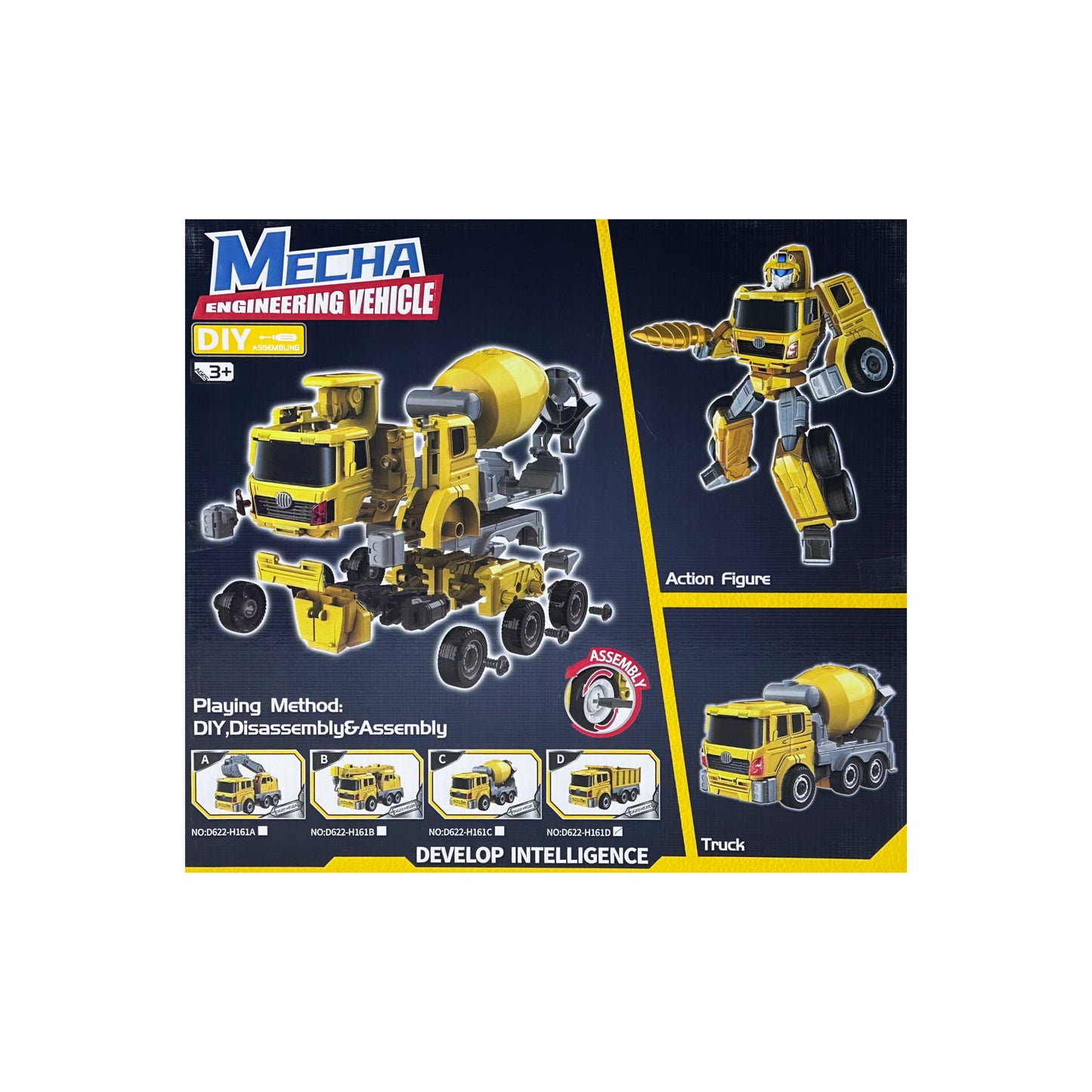 Robot transformer truck Truck sounds lights