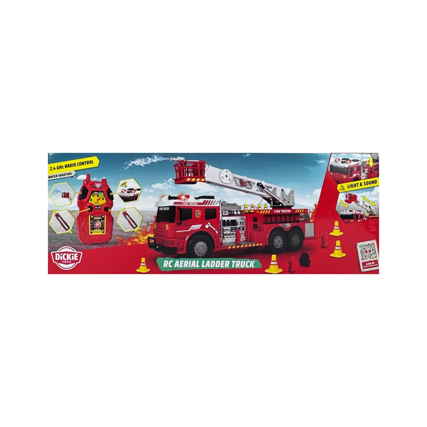 Aerial Ladder Truck with controller