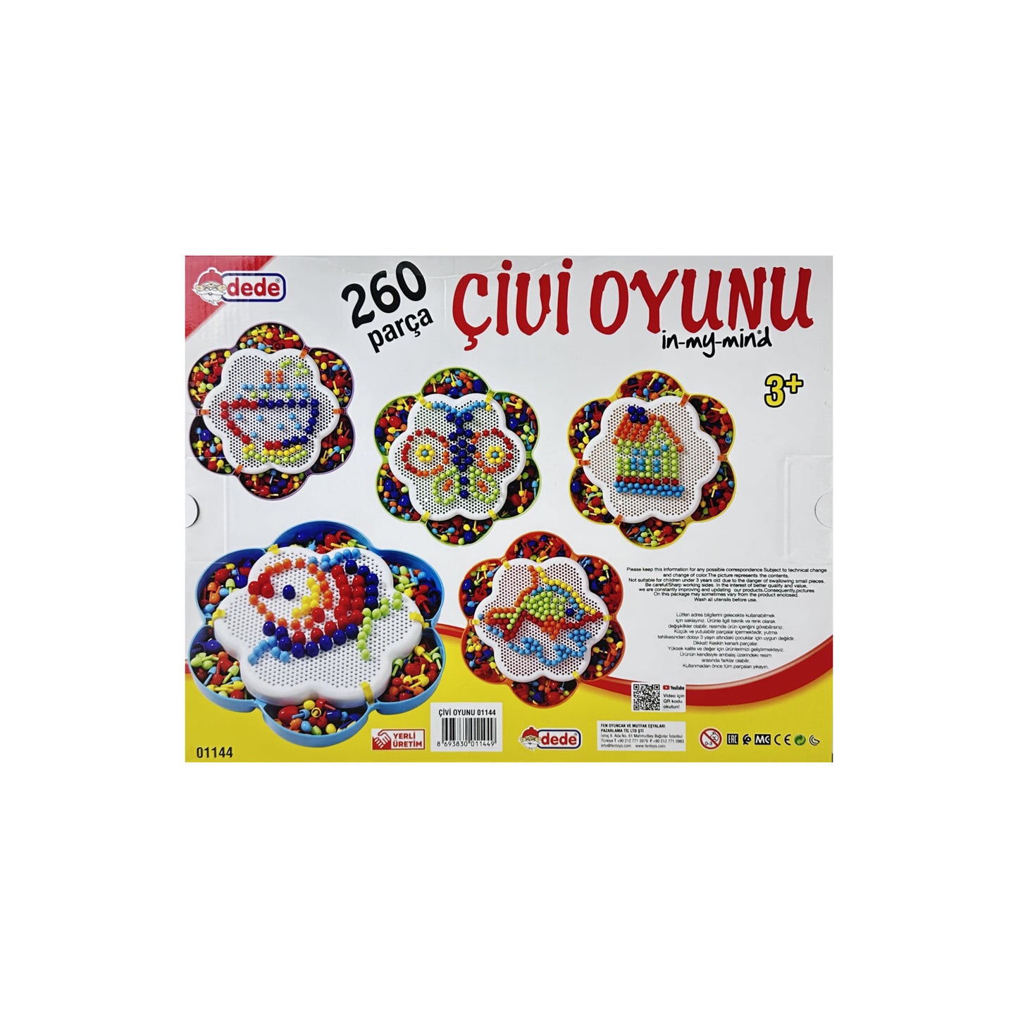Peg Game 260 pcs