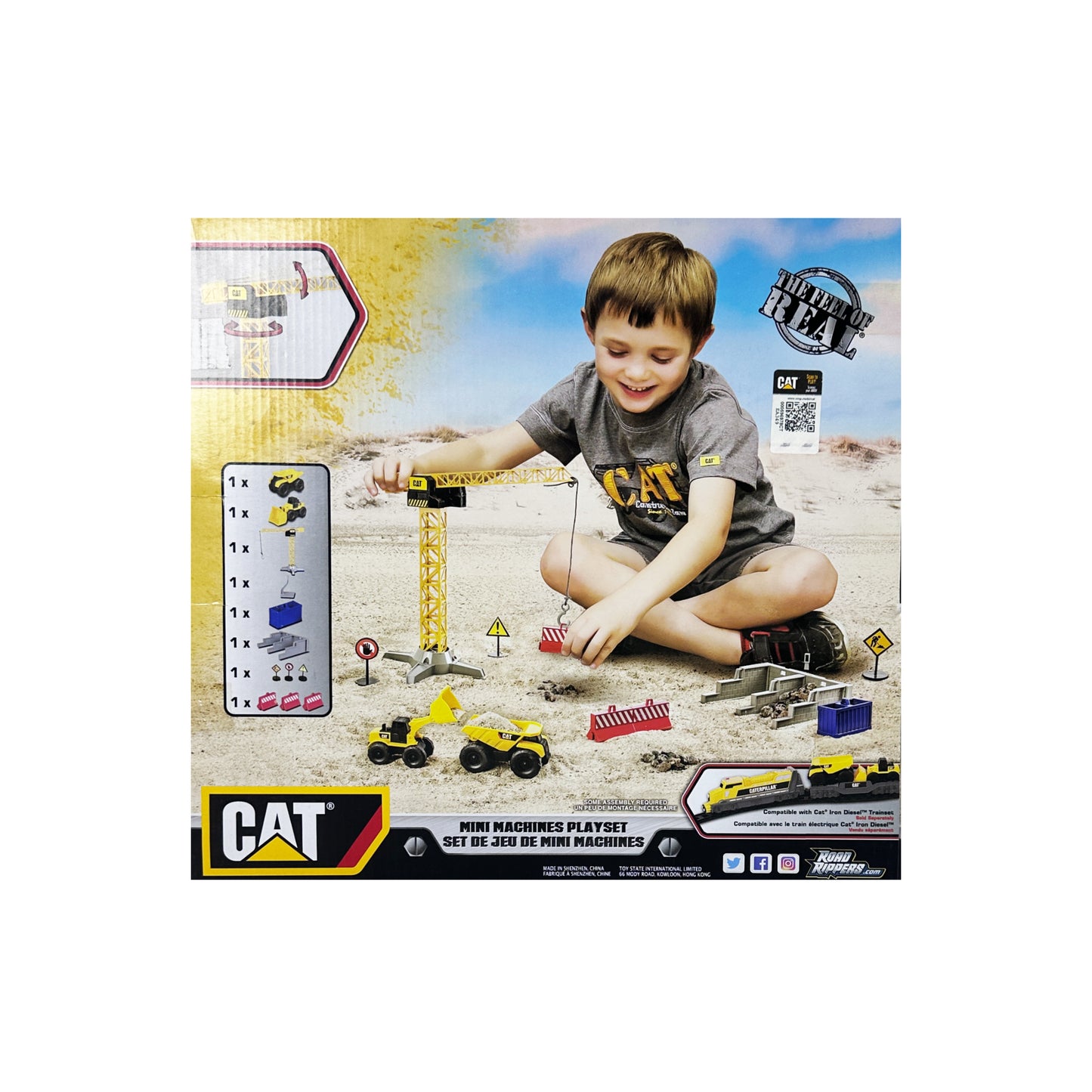 CAT construction playset