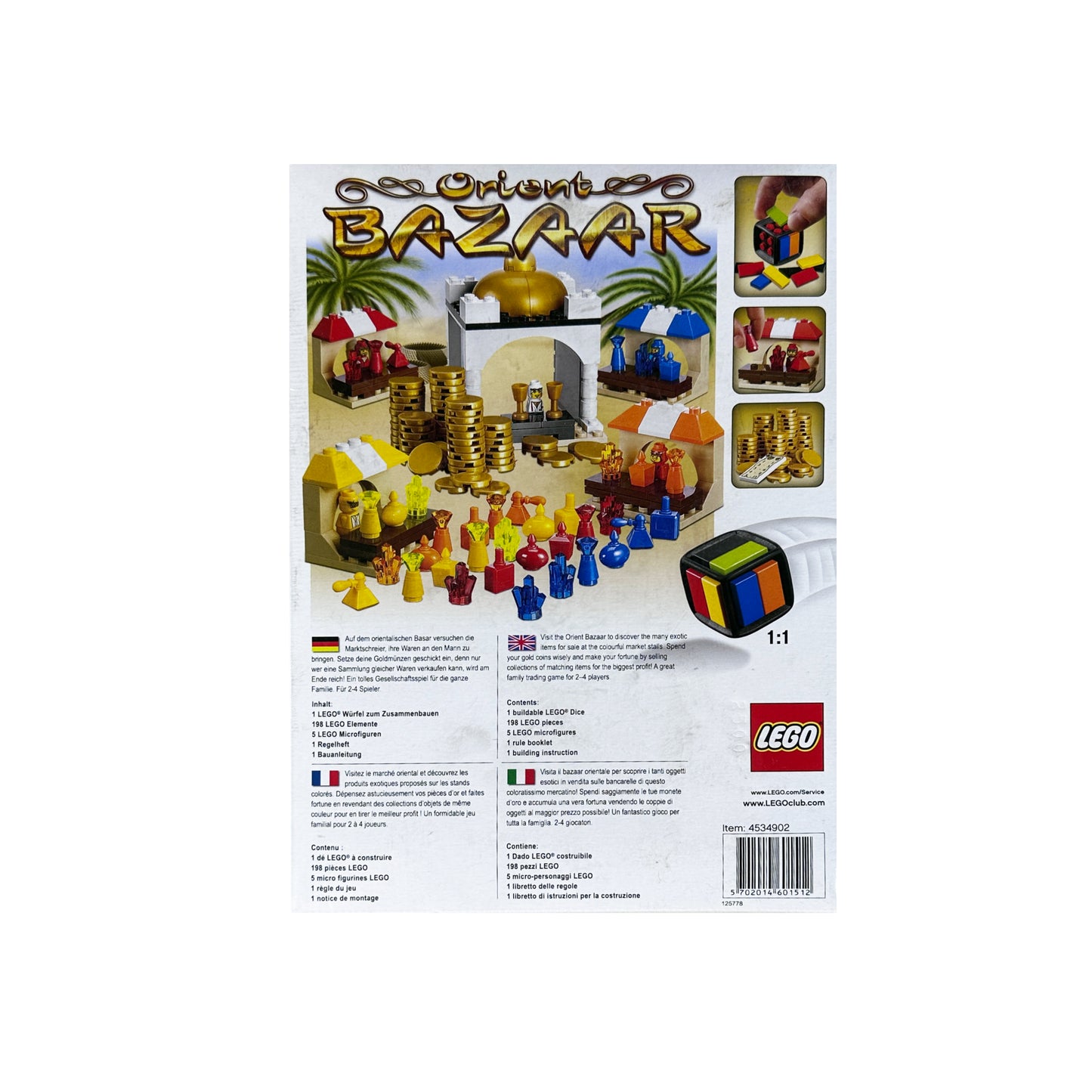 Lego Orient Bazaar Gold And Jewelries