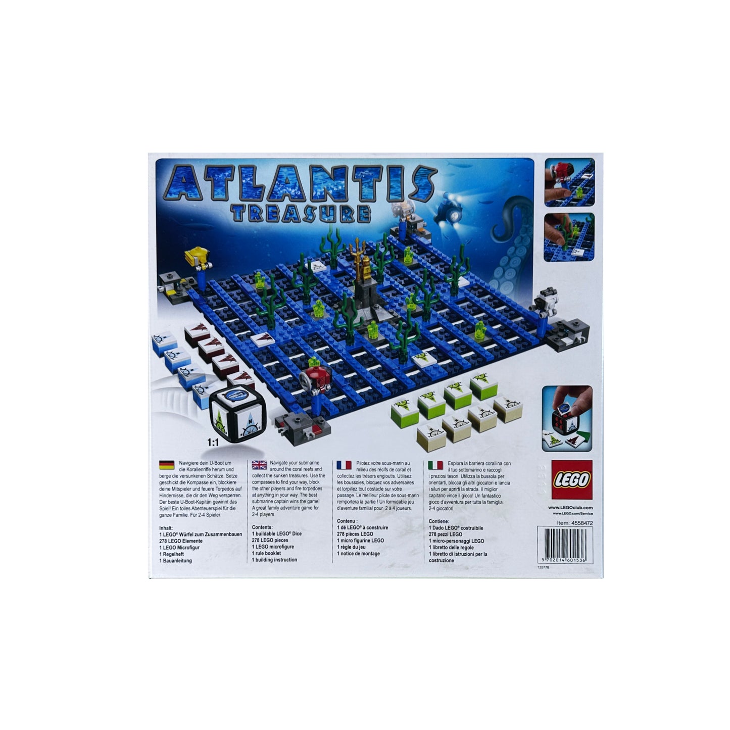 Lego Atlantis Treasure
