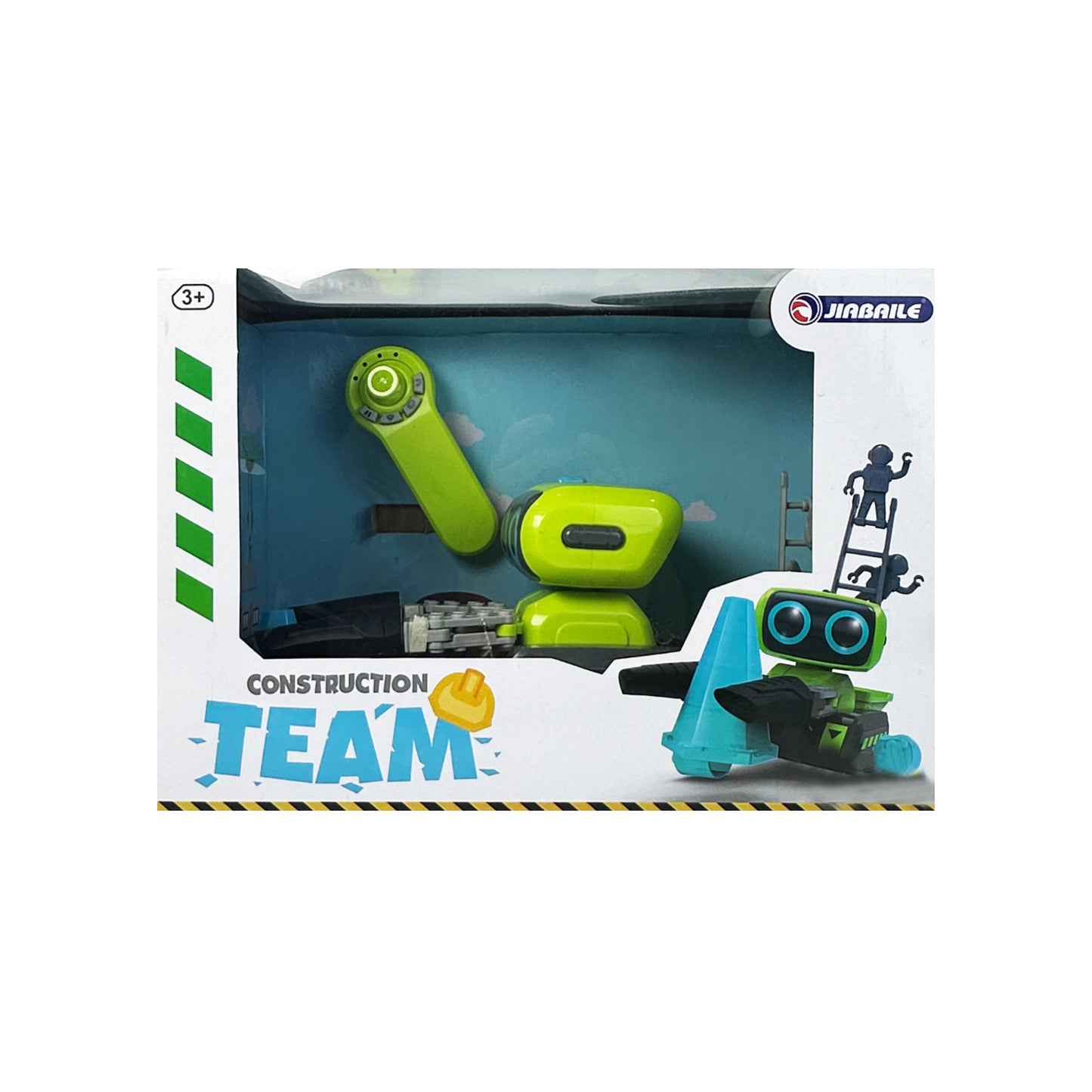 Construction Robot Green With Remote