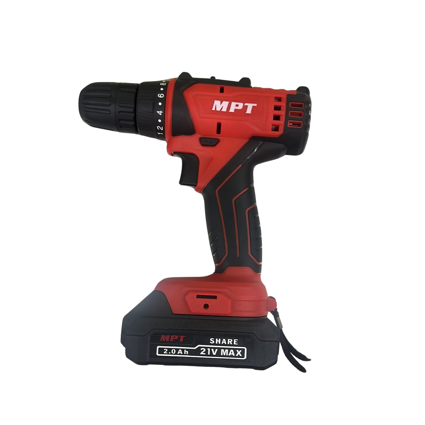 MPT LI-ION cordless drill for screwing and drilling