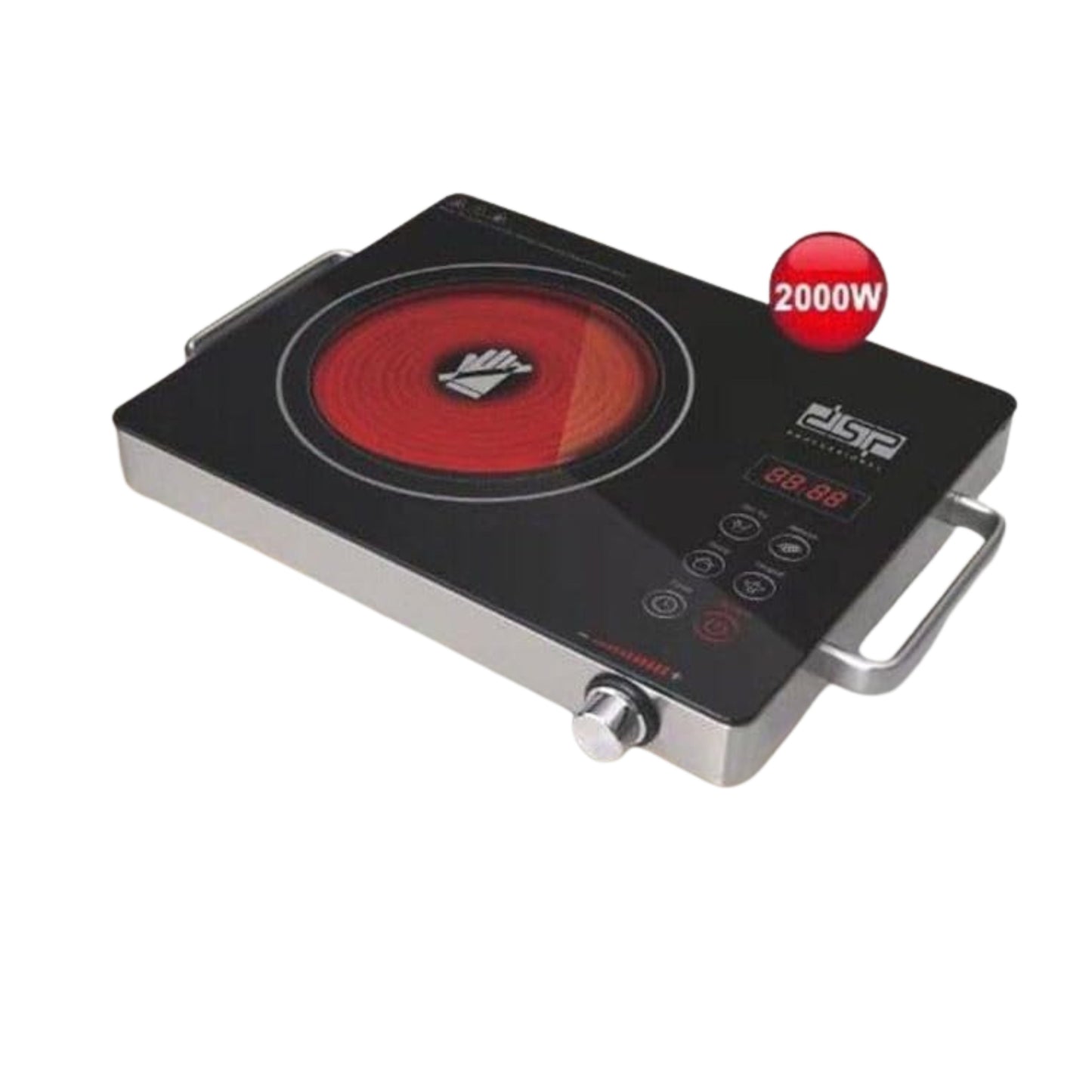 Dsp Portable Infrared Electric Stove Digital Timer Tabletop Multicolor infraed cooker 2000W