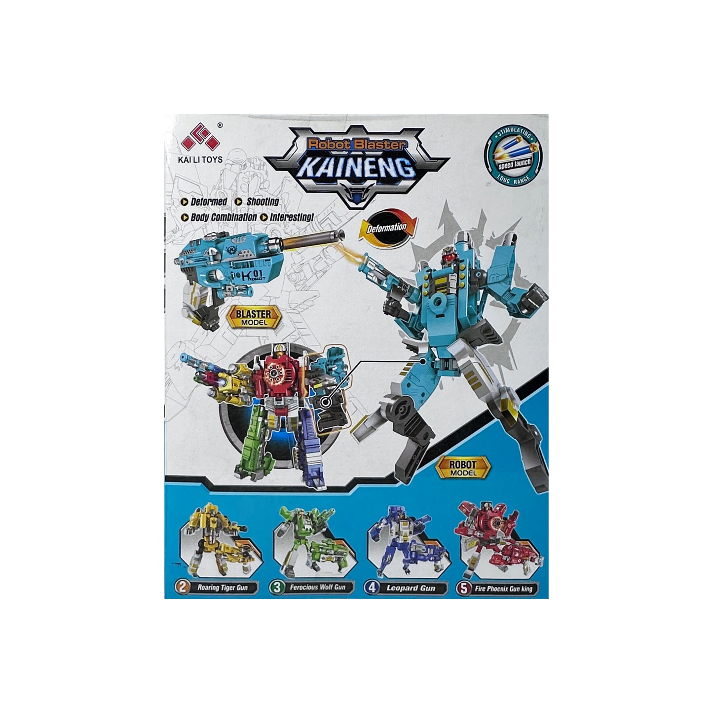 Die-Cast Deforming Soft Bullet Blaster