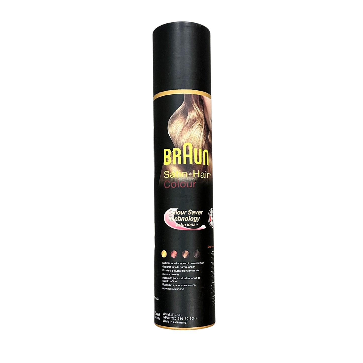 Braun Hair Straightener color saver technology satin Hair colour
