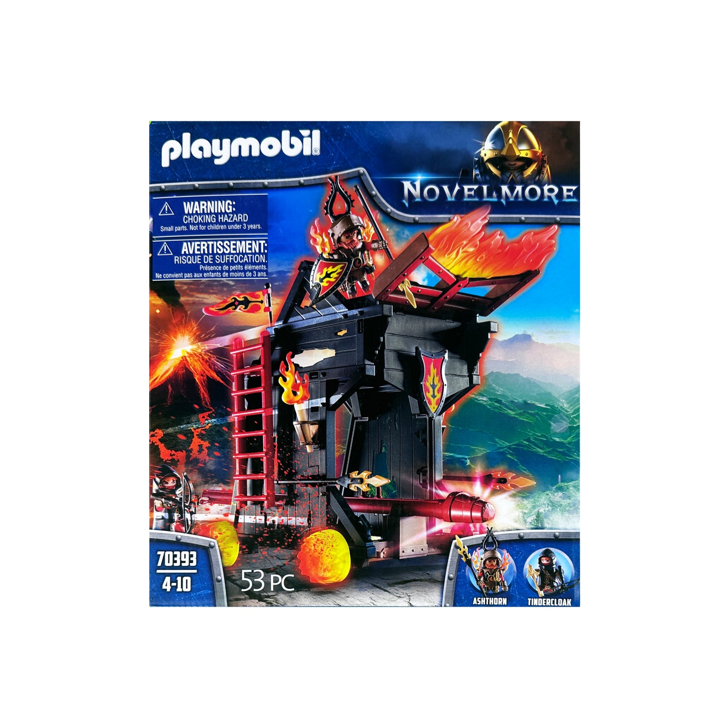 Playmobile Novelmore Knights Burnham Raiders 53 pieces