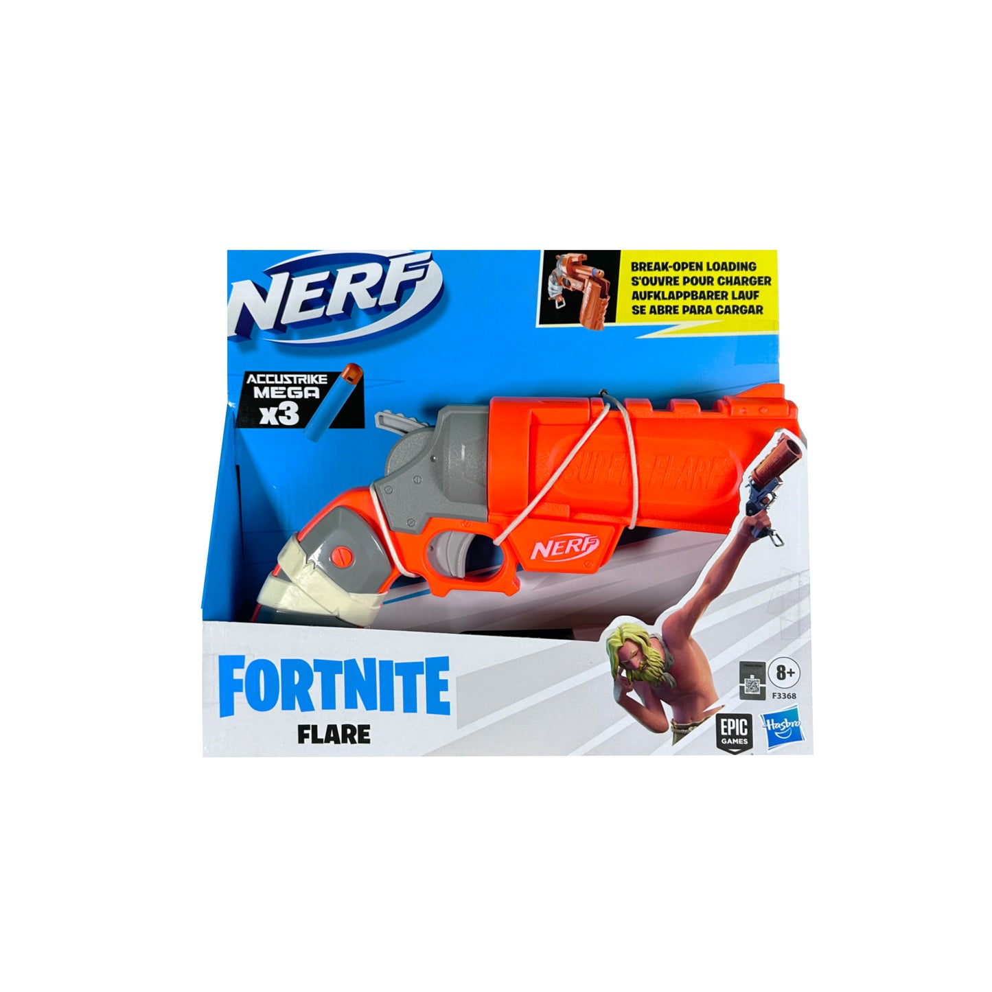 NERF Fortnite Flare Gun 3 shots