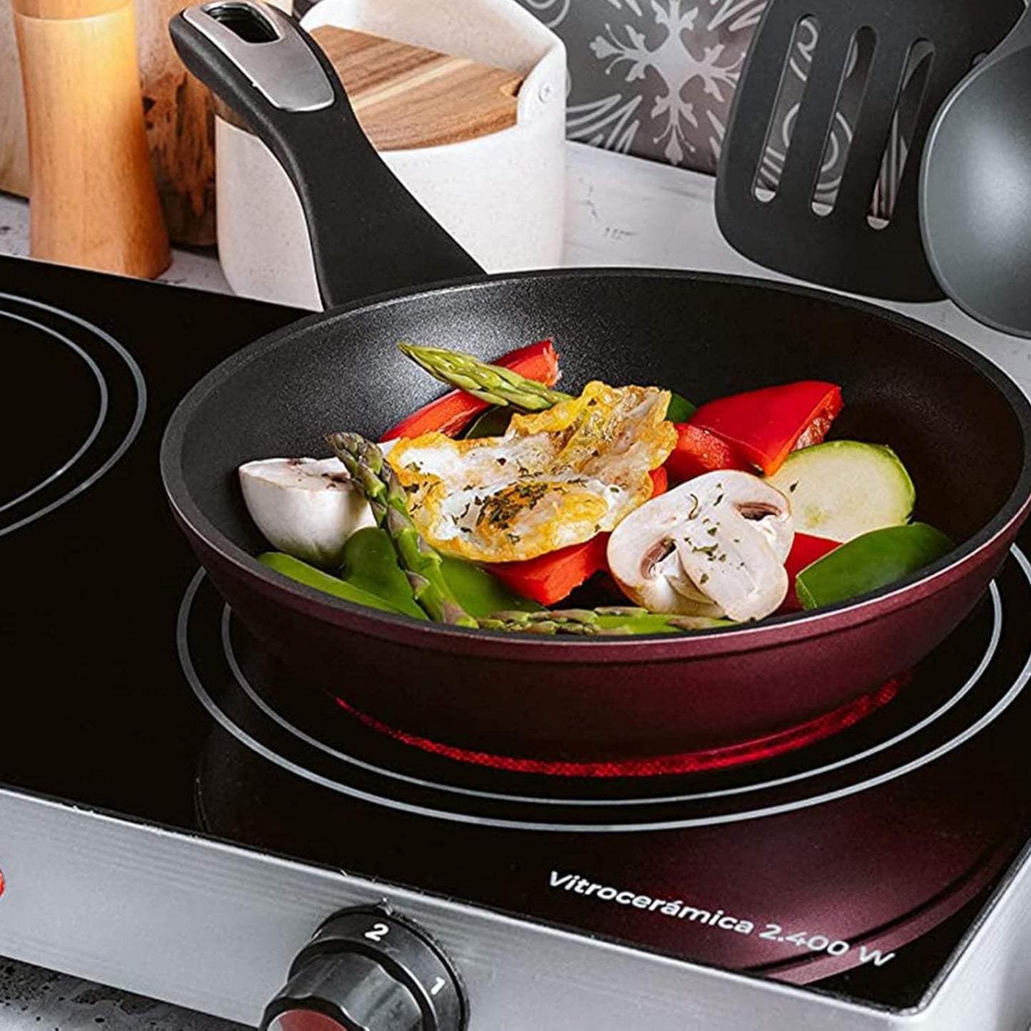 Sokany Digital Stove with 2 Burners 2400 Watts