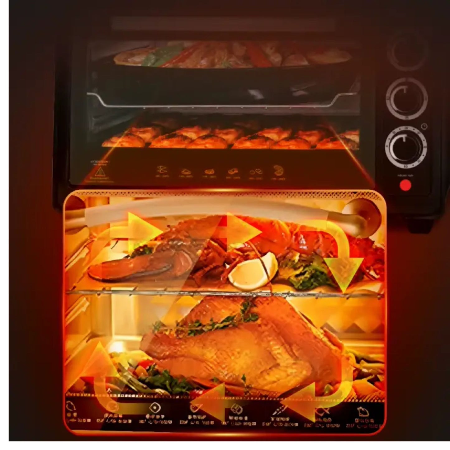 Haley Electric Oven 2000W 48L