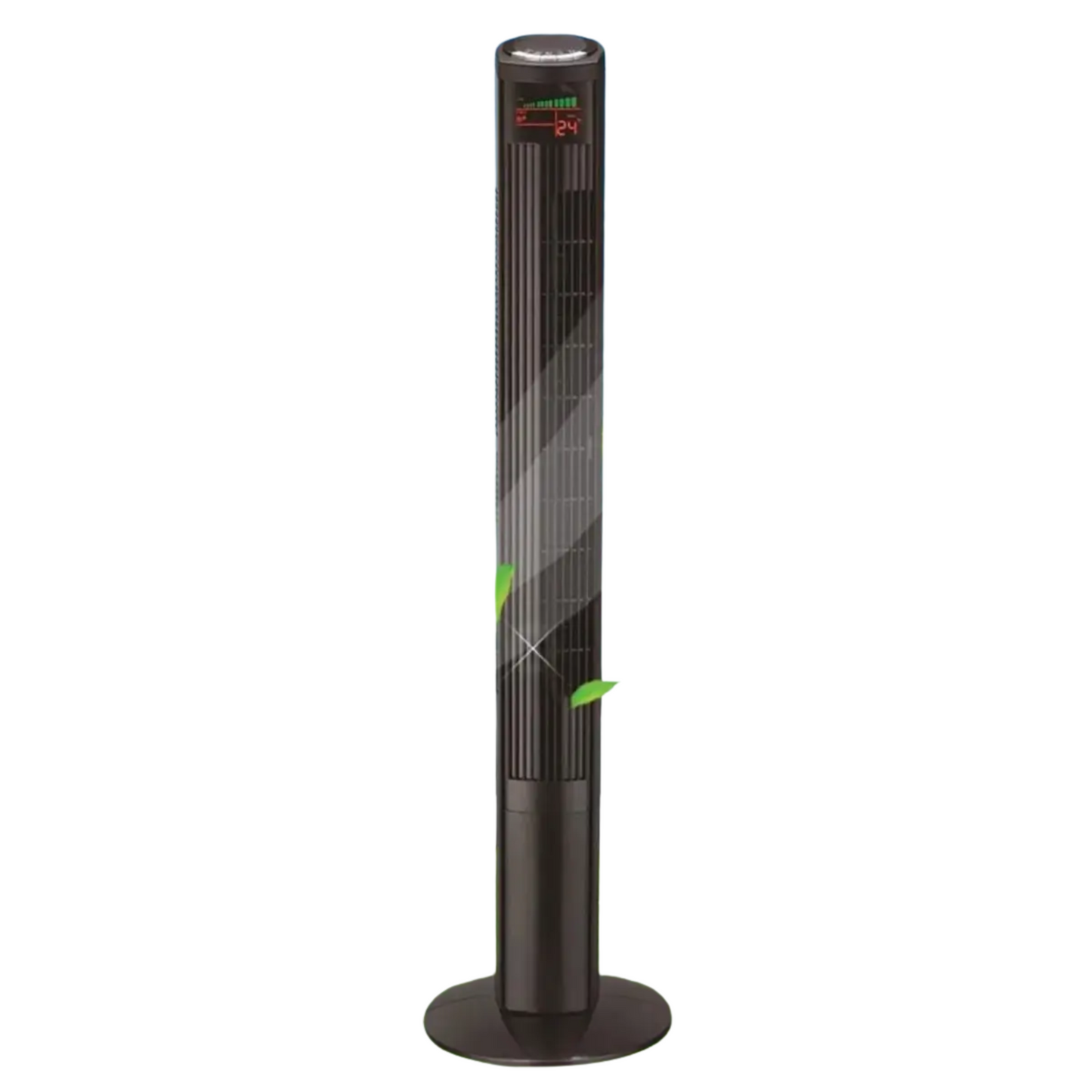 Wave Tower Fan 40W with remote – 120 CM Height – 3 Adjustable Speeds – Slim & Modern Cooling Solution