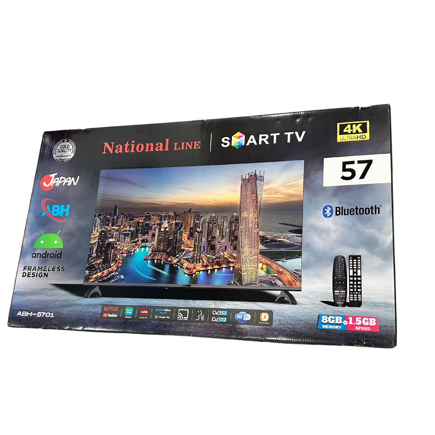 National Line 57'' 4K FULL HD TV