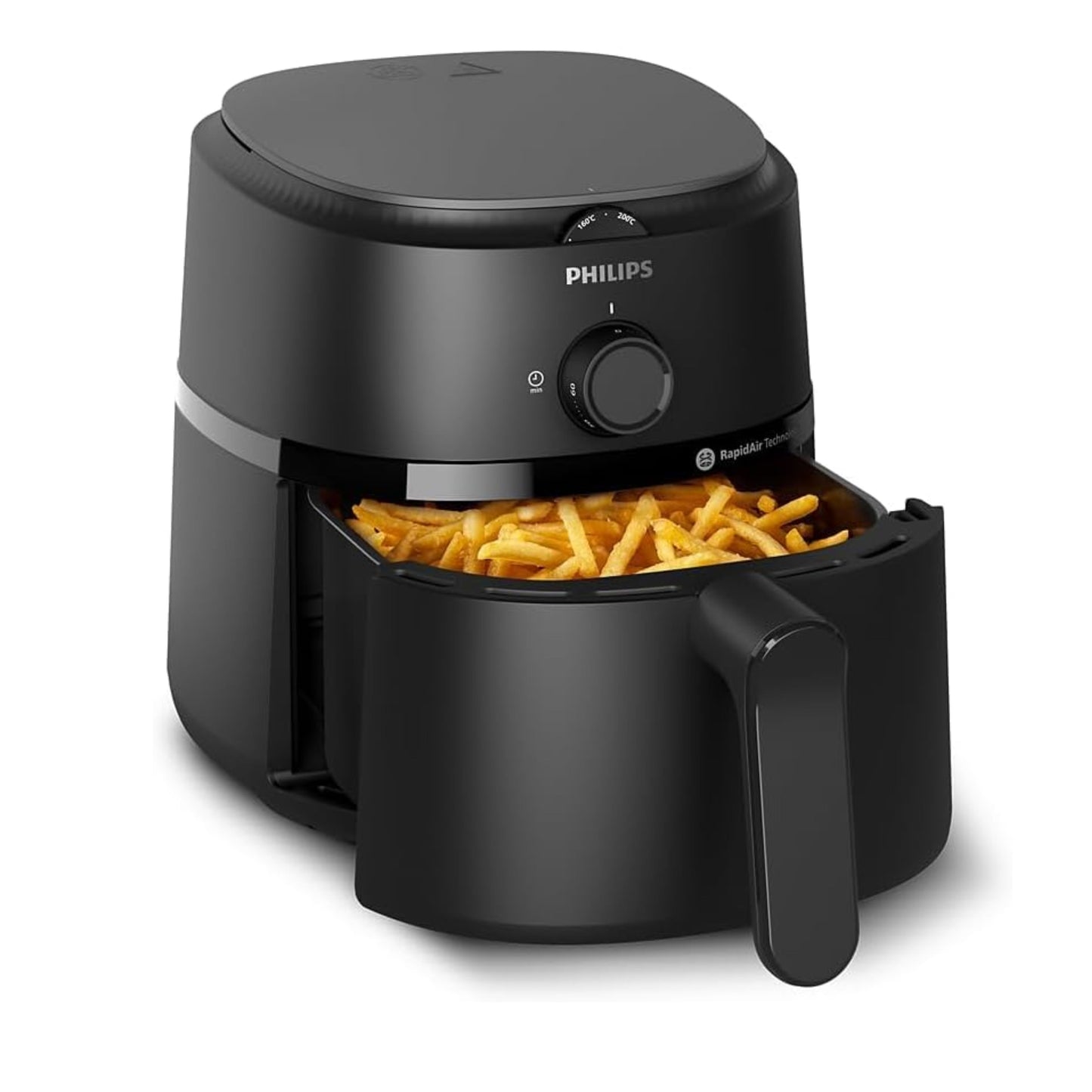 Philips Airfryer 1000 Series - 3.2L, 1300W, Rapid Air Technology, Analog, Black -