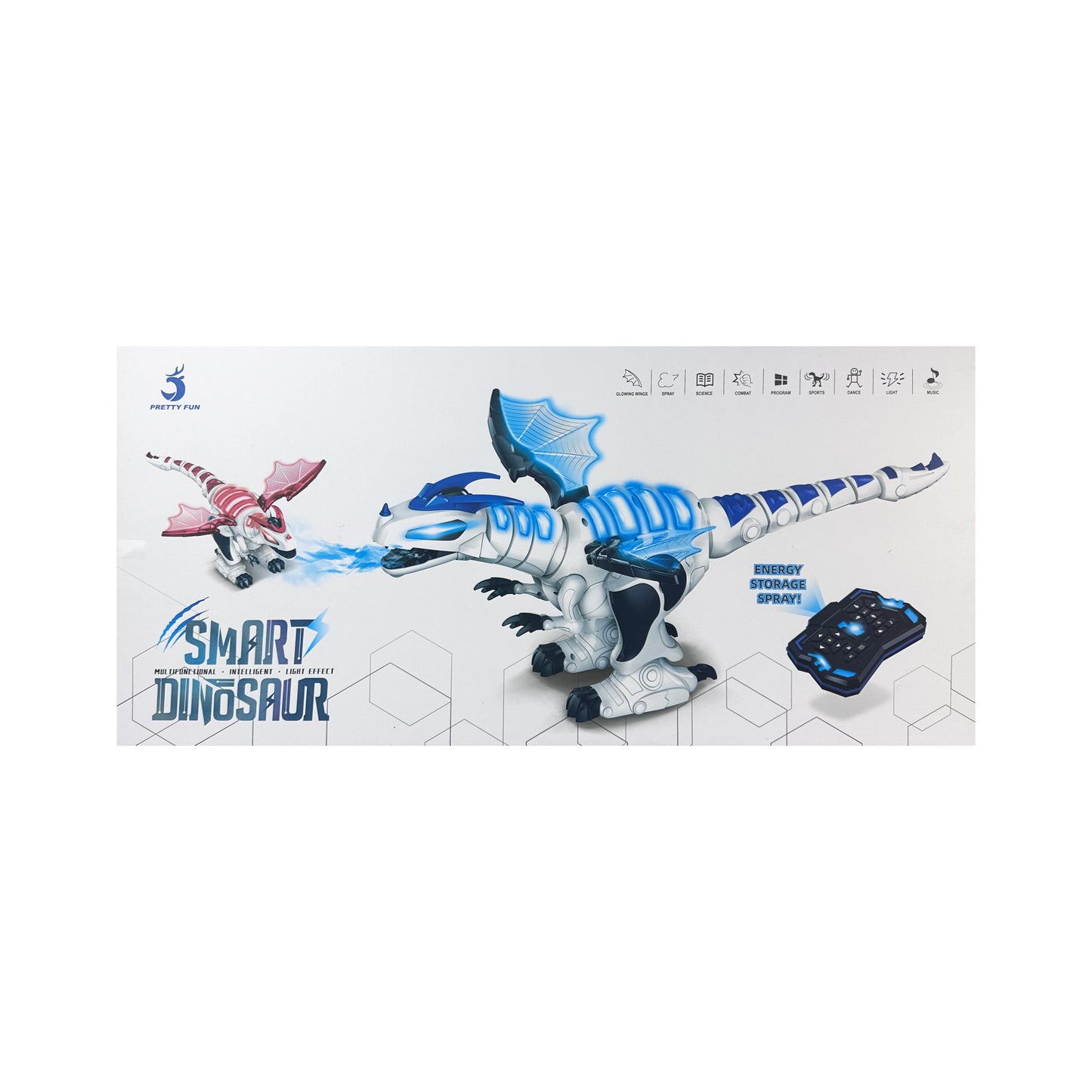 Smart Multifunctional Intelligent , Light Effect Dinosaur For Kids