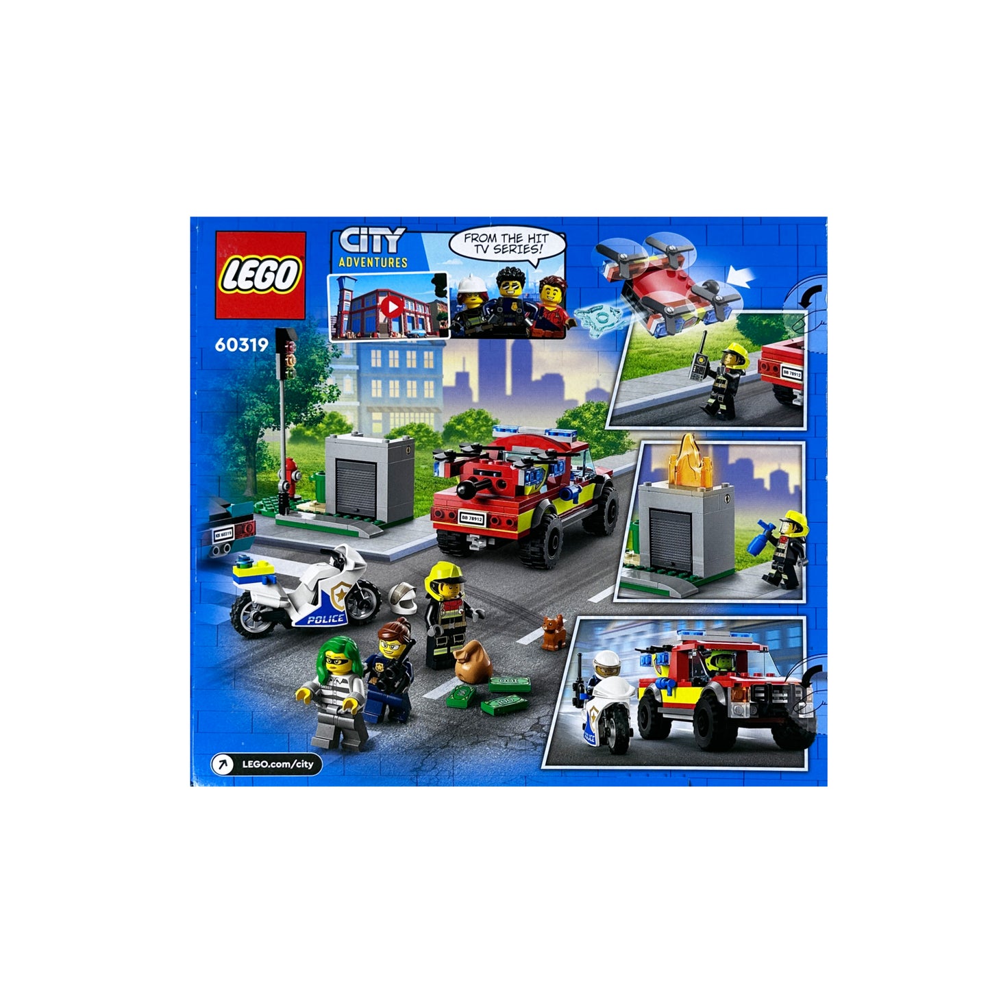 Lego Fire Rescue & Police Chase