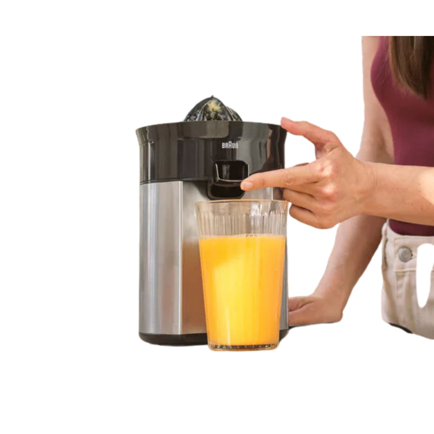 Braun CitrusQuick 5 C Electric Citrus Juicer – 60 W, Anti‑Drip