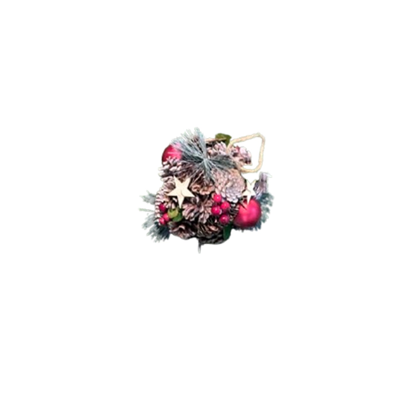 Christmas Ball and cone 17cm