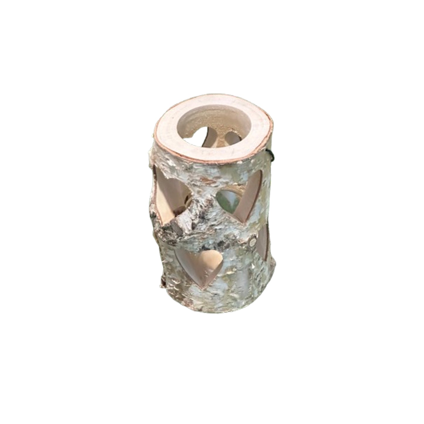 Christmas Log Candle Holder 20cm