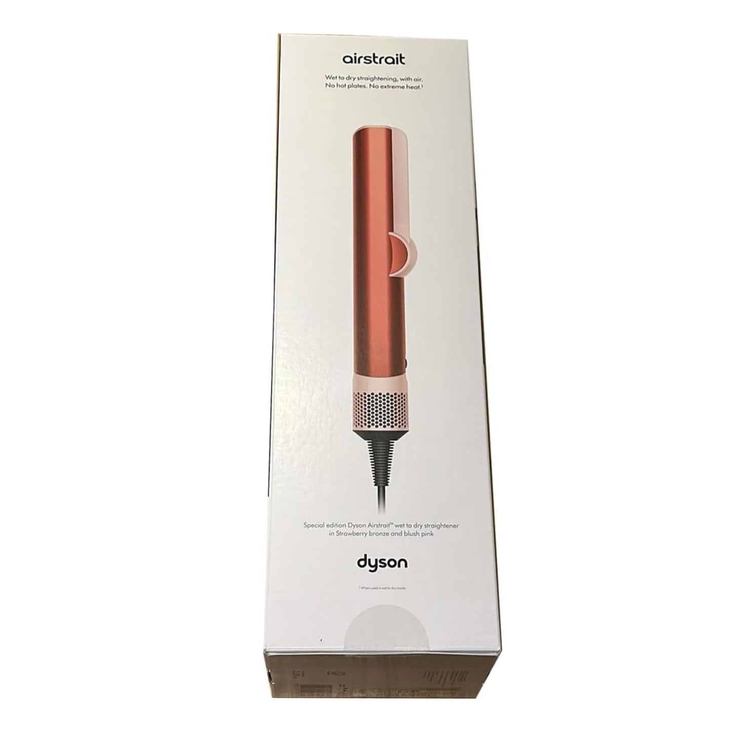 Dyson Airstrait™ straightener & Blower Ceramic pink and rose gold