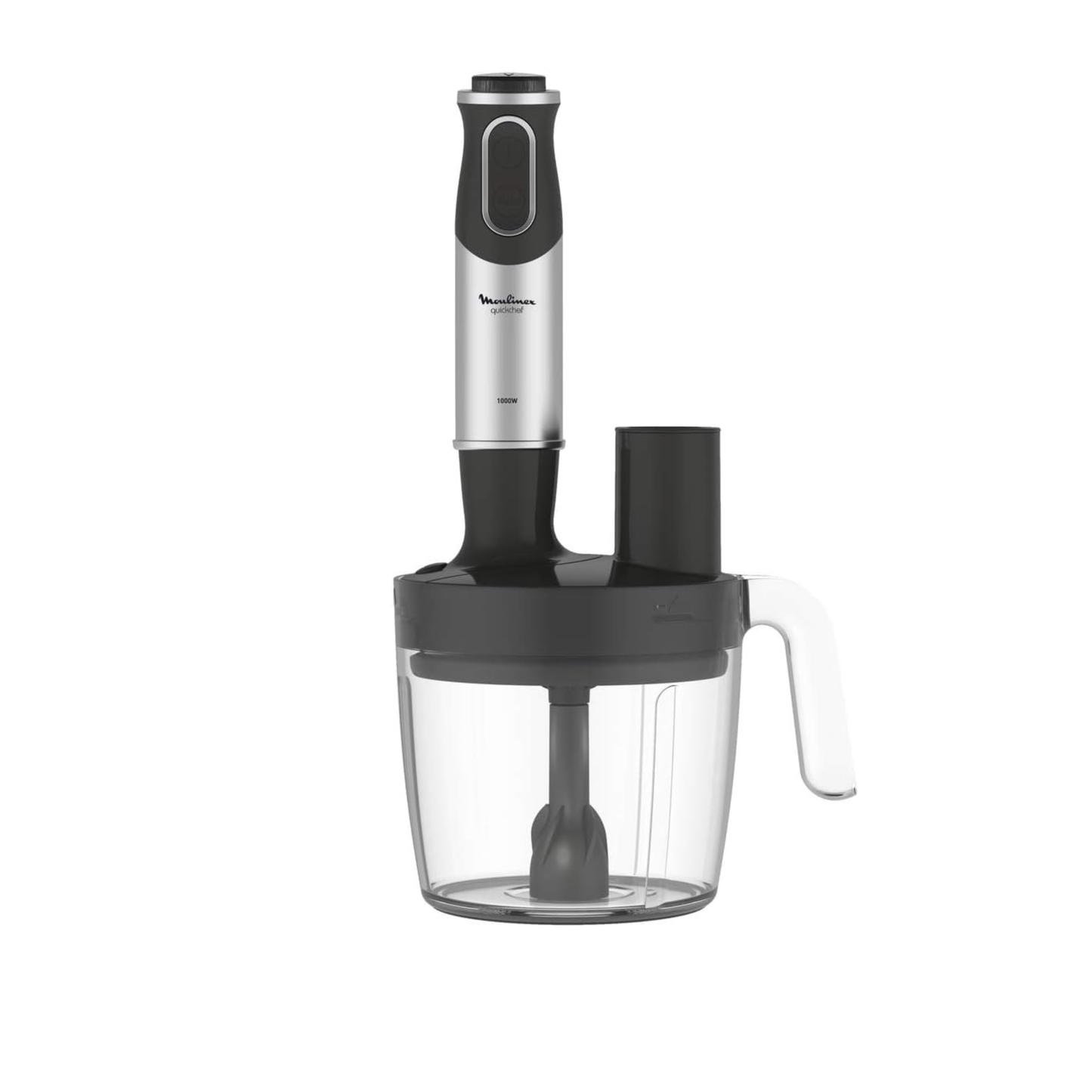 MOULINEX Hand Blender | Quickchef Hand Stick Blender |1000 W | 3 Liter Food Proceesor + 500 ml Chopper