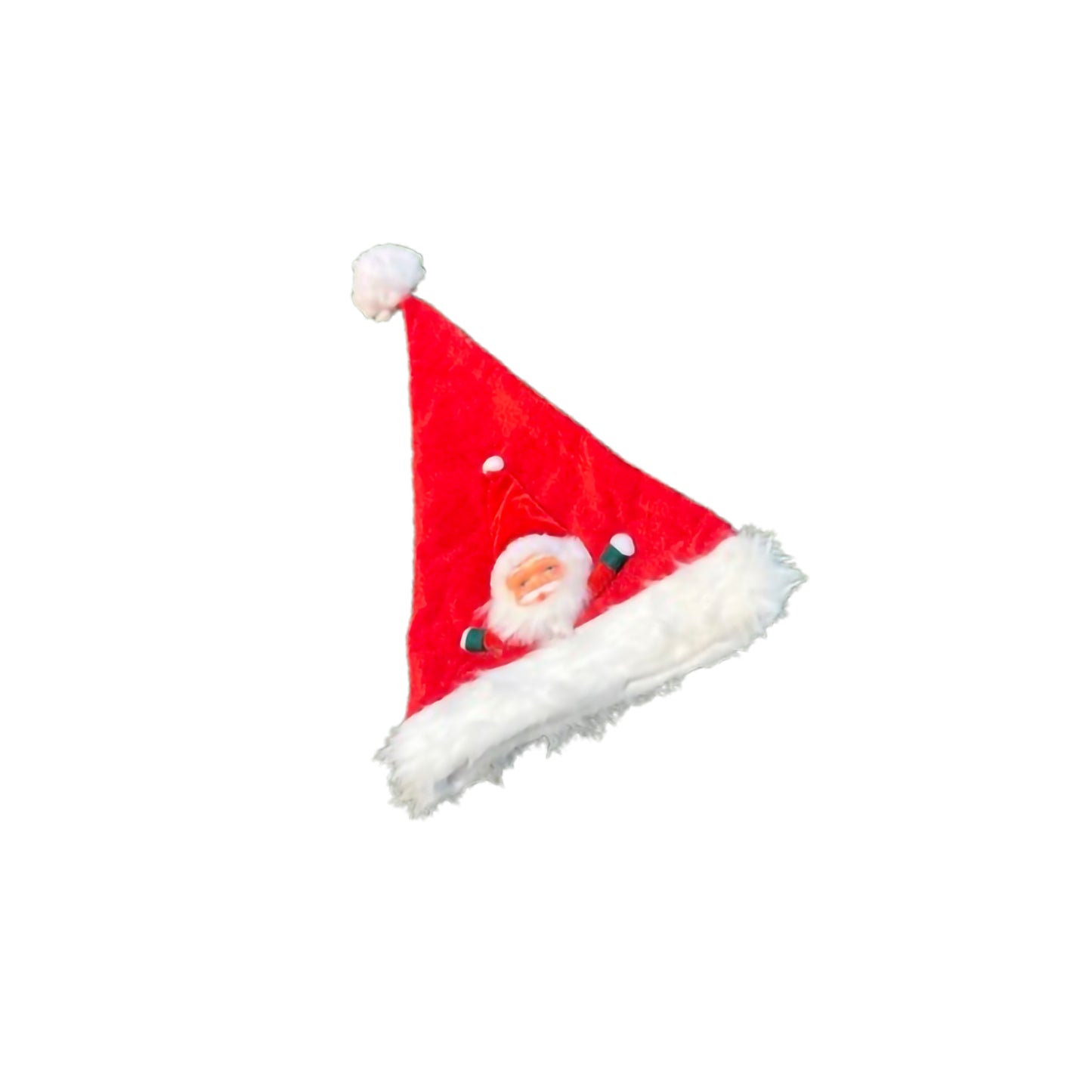Santa Hat Unisex Comfort Extra Thicken with santa Design