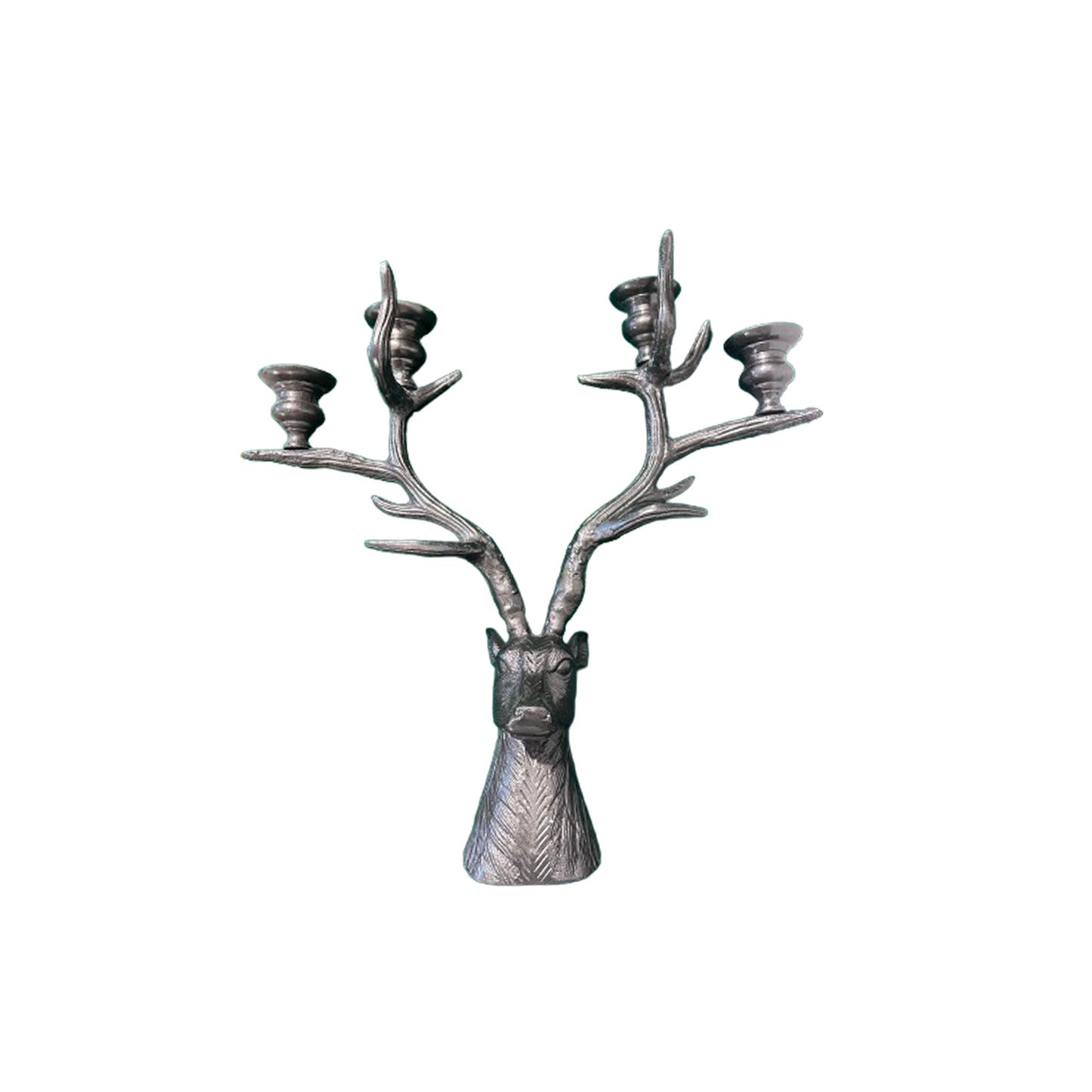 Kare Reindeer Design Metal Candle Holder 45cm