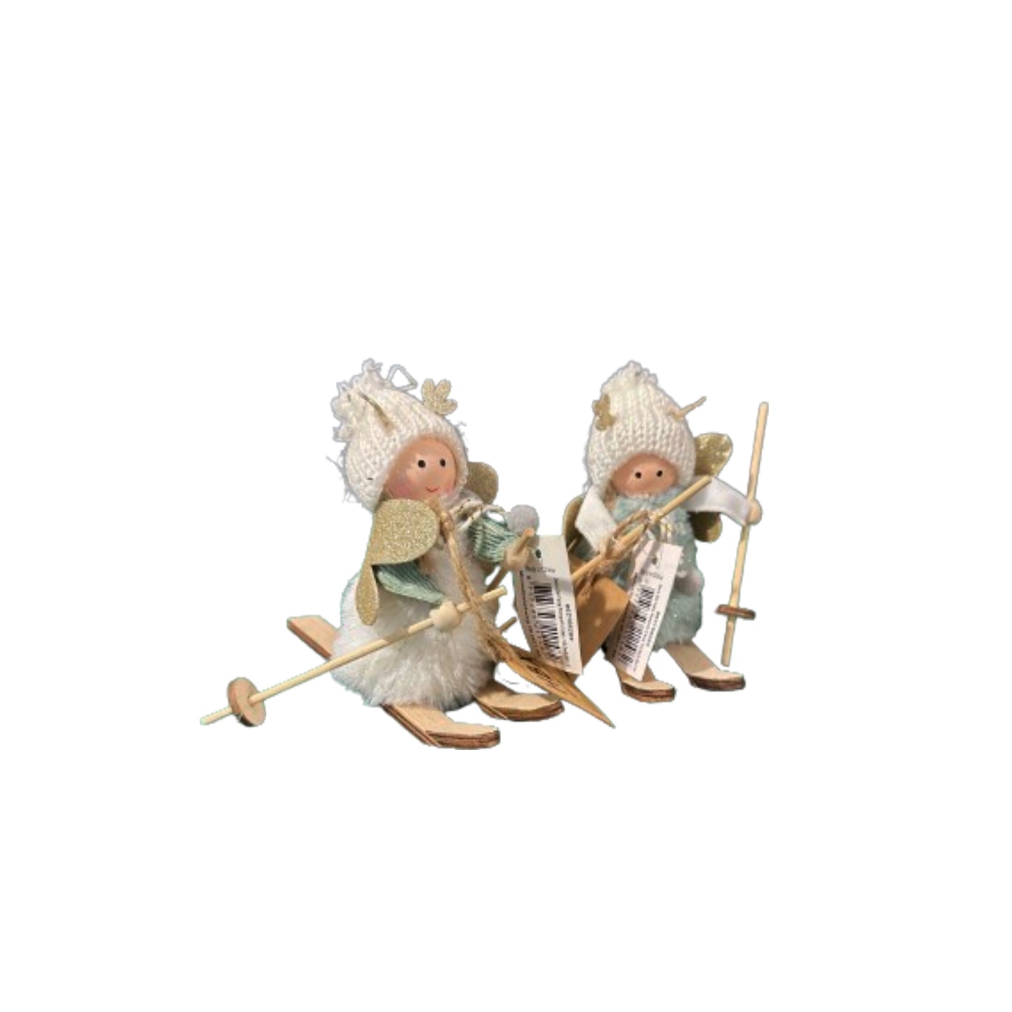 skiing Christmas Figures