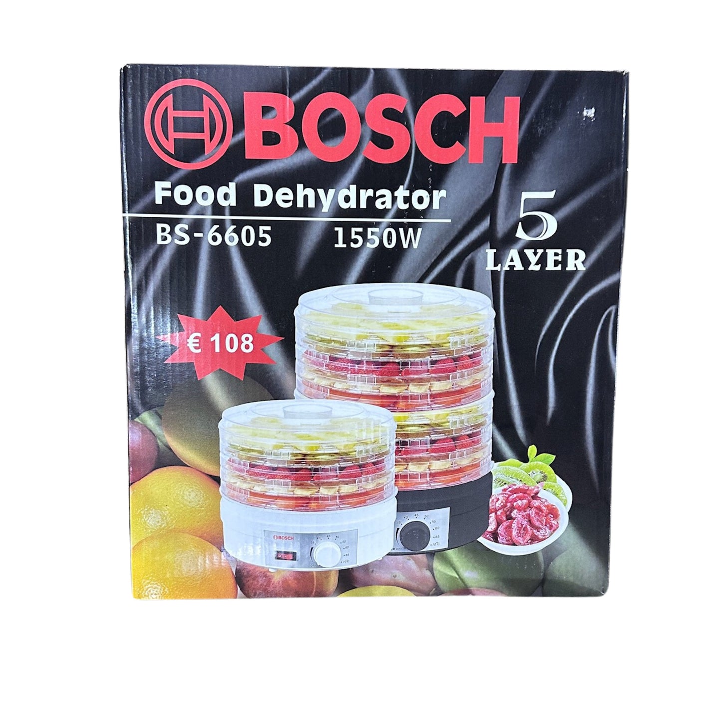Bosch Food dehydrators 3 SIZES 5-8-12 Layers
