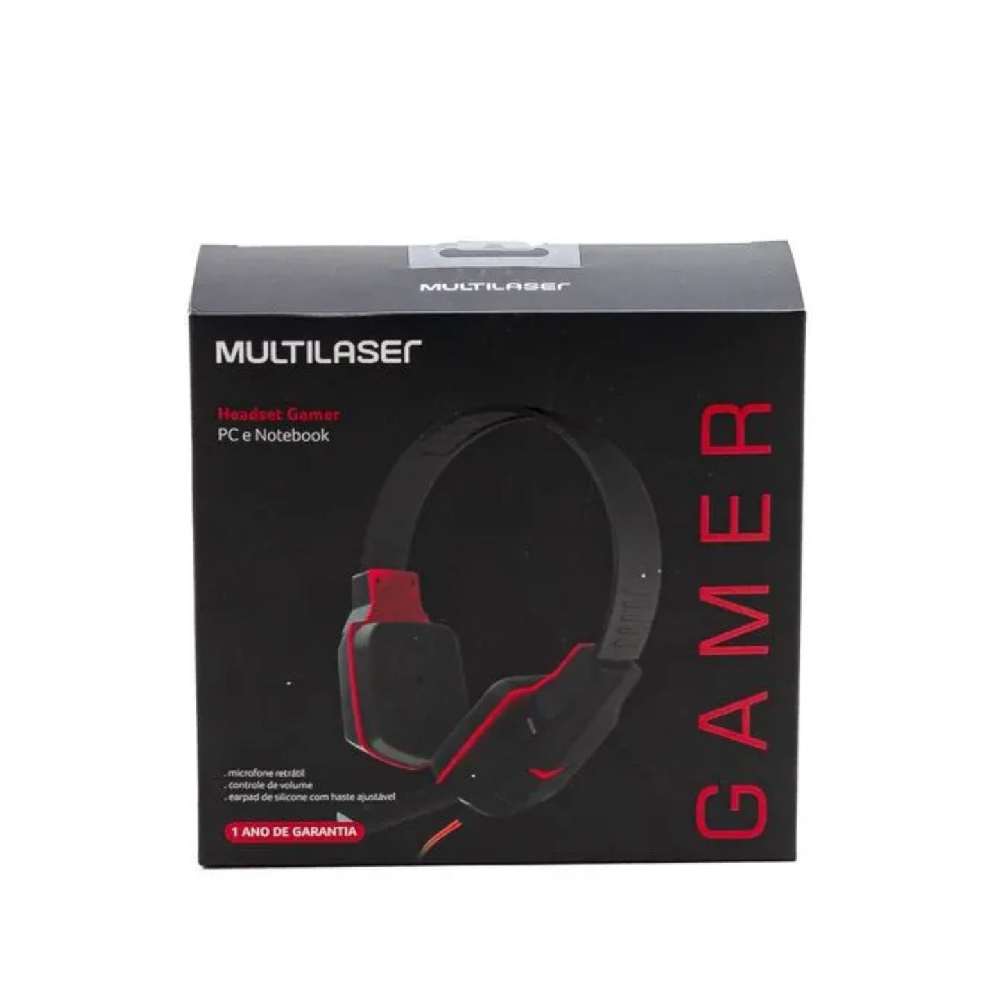 Headset Gamer Multilaser - Red