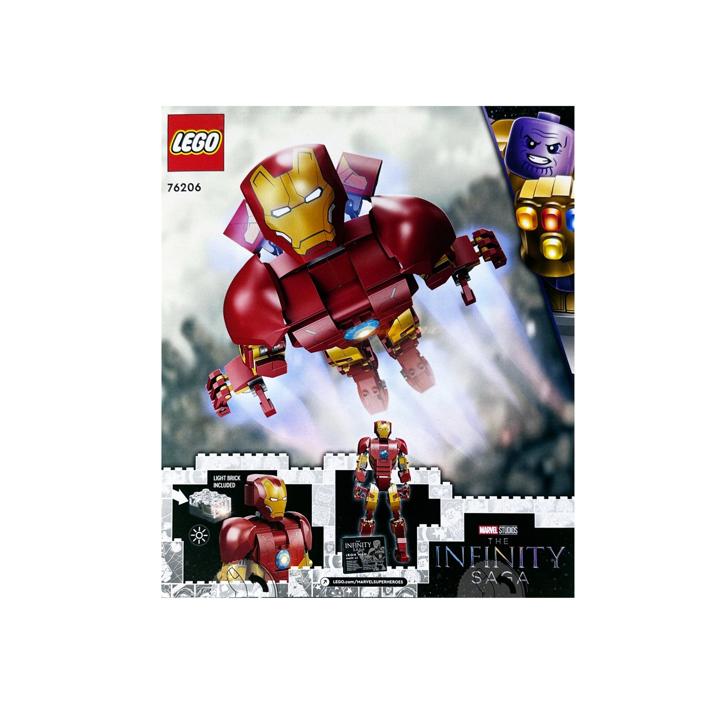 Lego Iron Man Figure