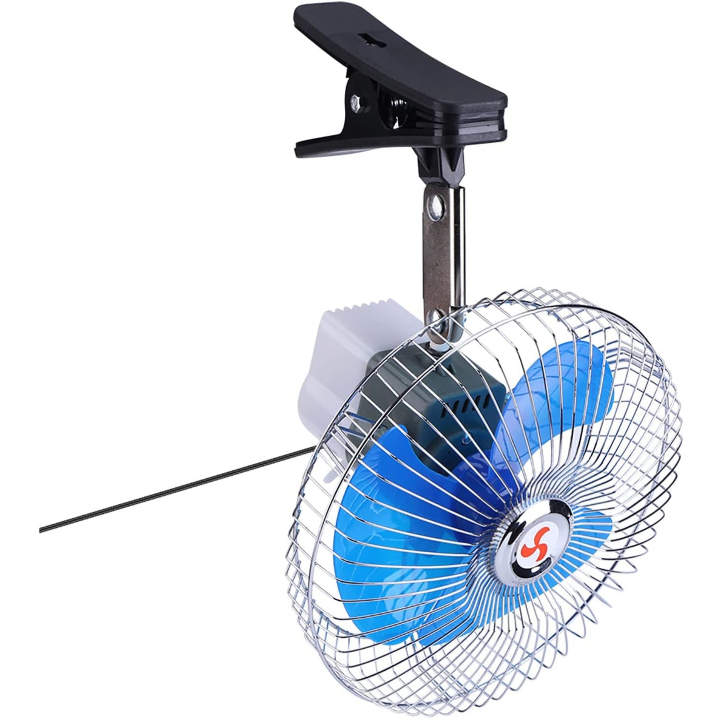 Portable car & desk fan, , 12V 25W - 10''