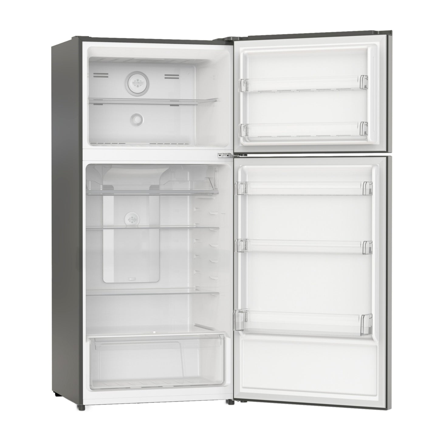 Sharp Double Door Refrigerator, 537 L,Inox Silver, - 178 cm