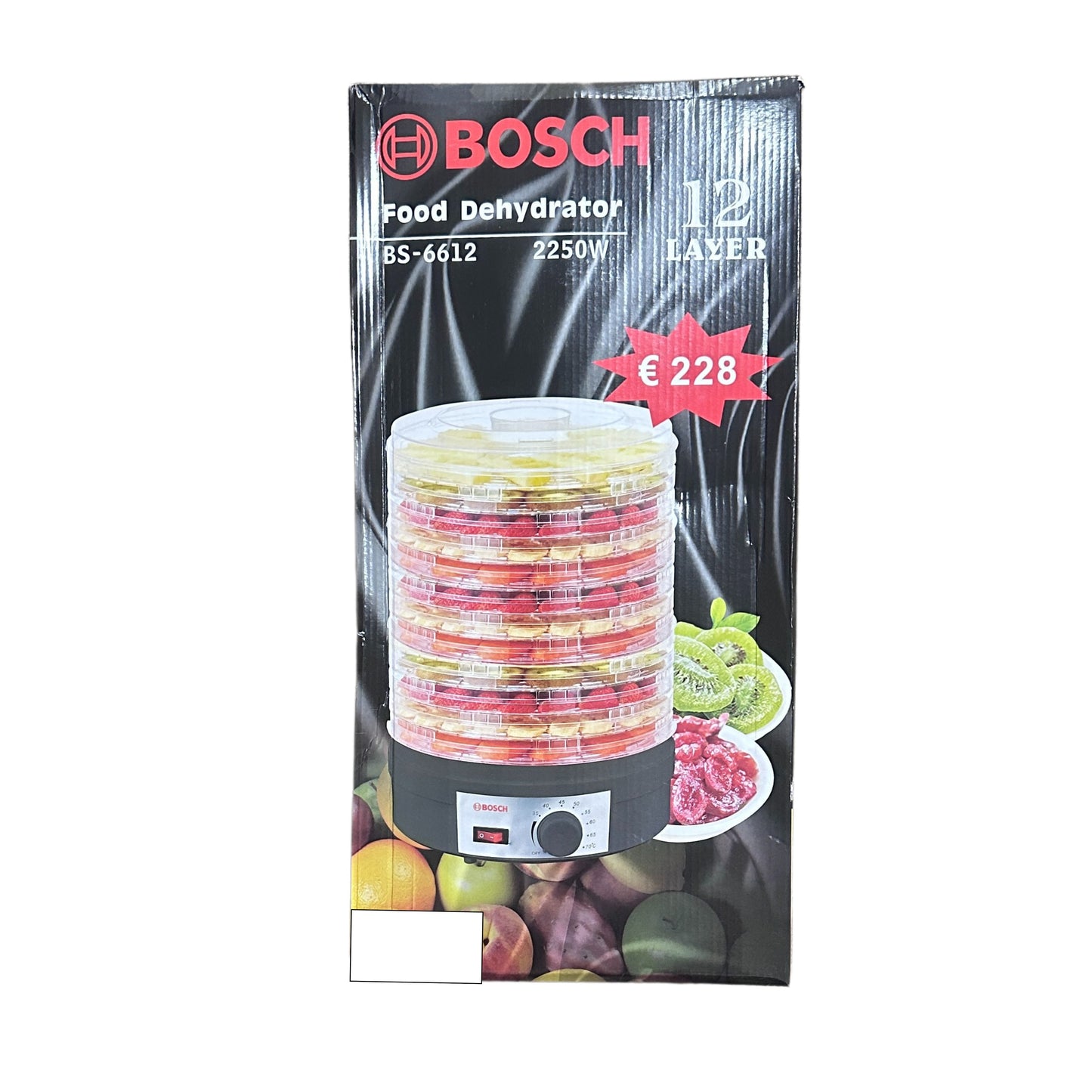 Bosch Food dehydrators 3 SIZES 5-8-12 Layers