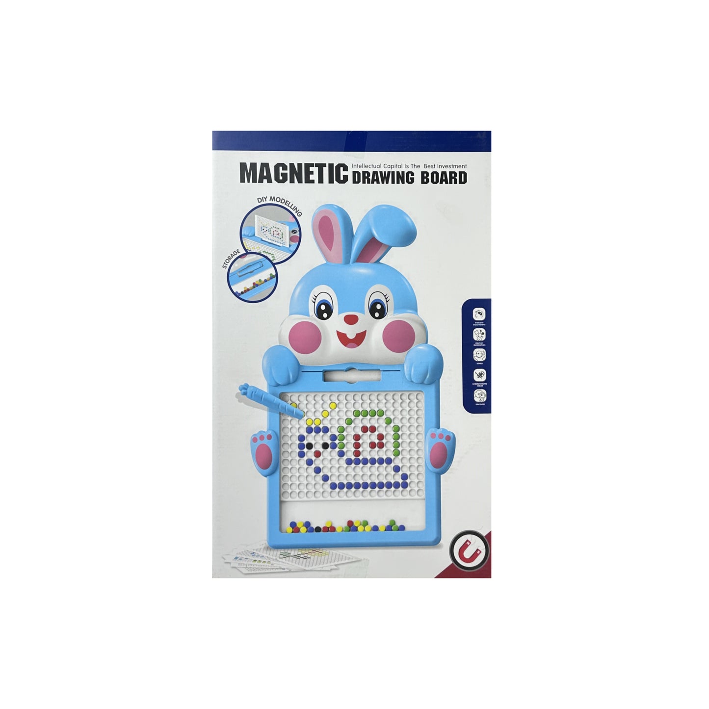 Children′s Magnetic Cartoon Pen Drawing Board