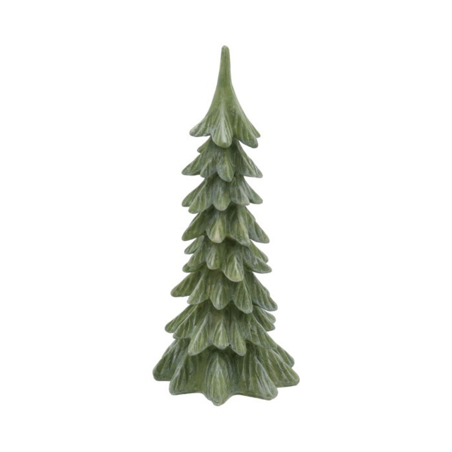 Resin Green Tree Kelam H=29cm D=12cm