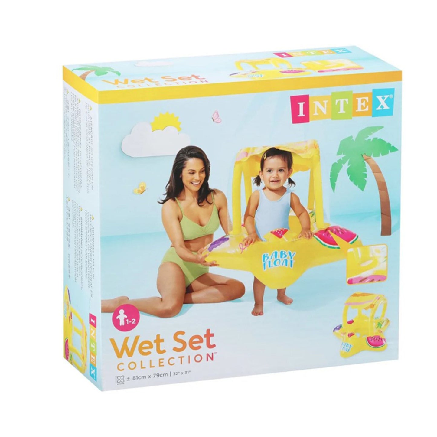 INTEX baby float Golden Star 81cm x 79cm