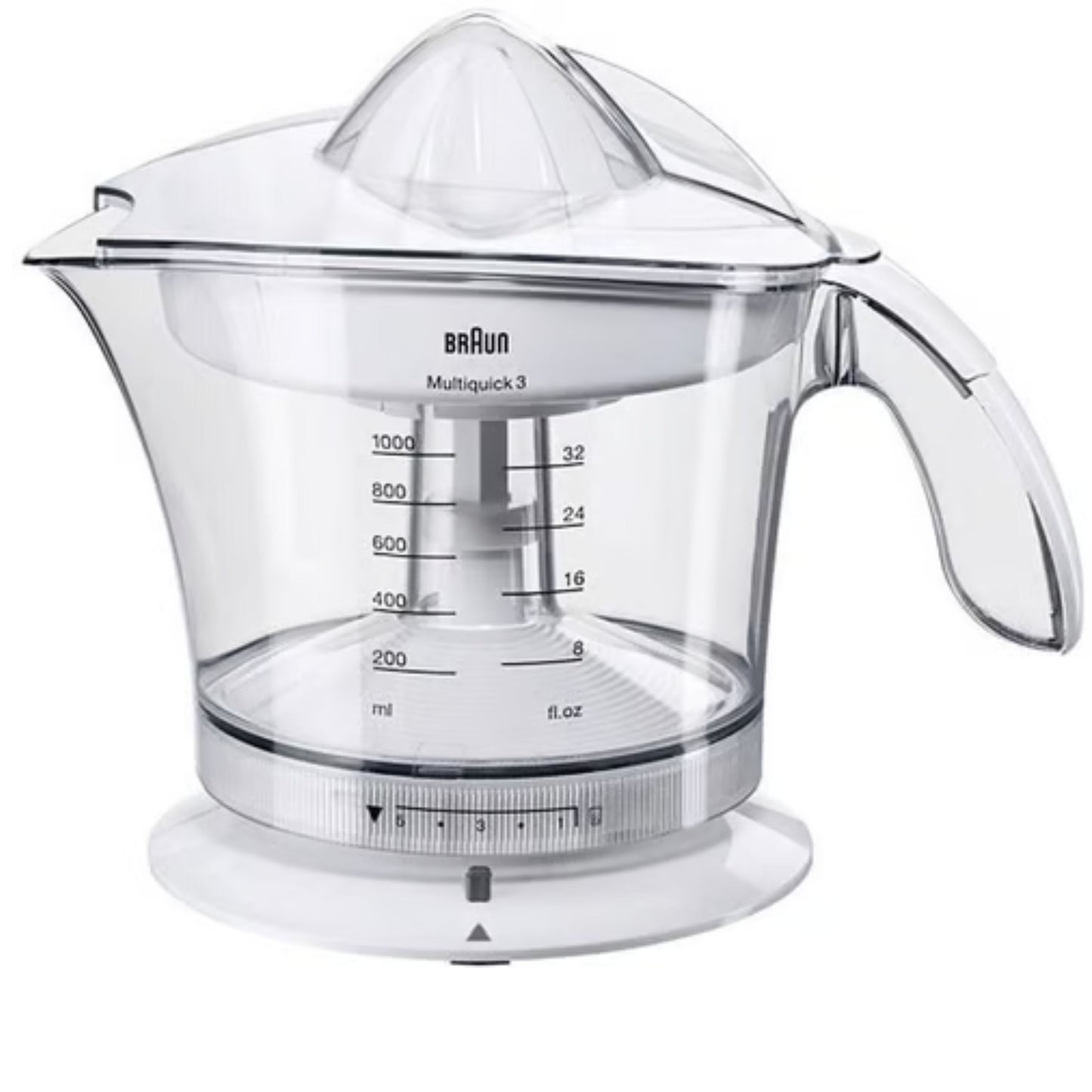 Braun Multiquick 3 Citrus Juicer, 1 Litre
