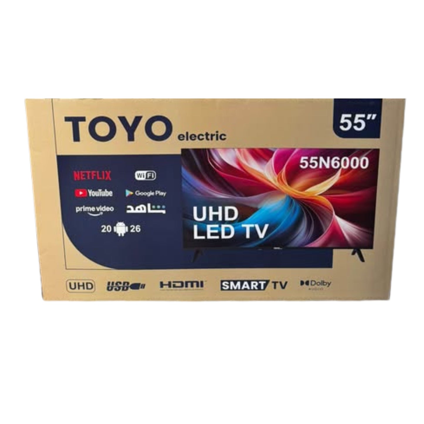 Toyo 55'' 4K UHD TV