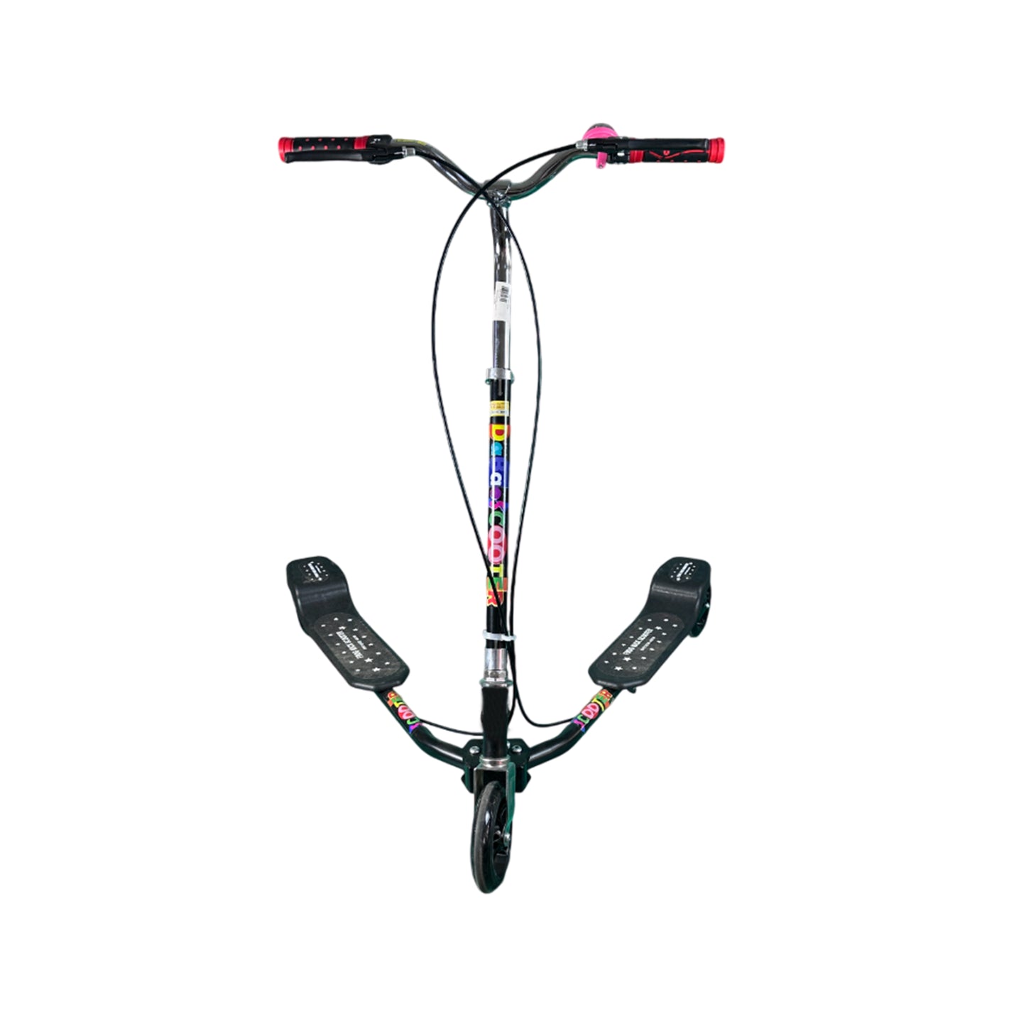 Height Adjustable and Foldable 3 Wheel Sliding Kids Double Pedal Frog Kick Scissor